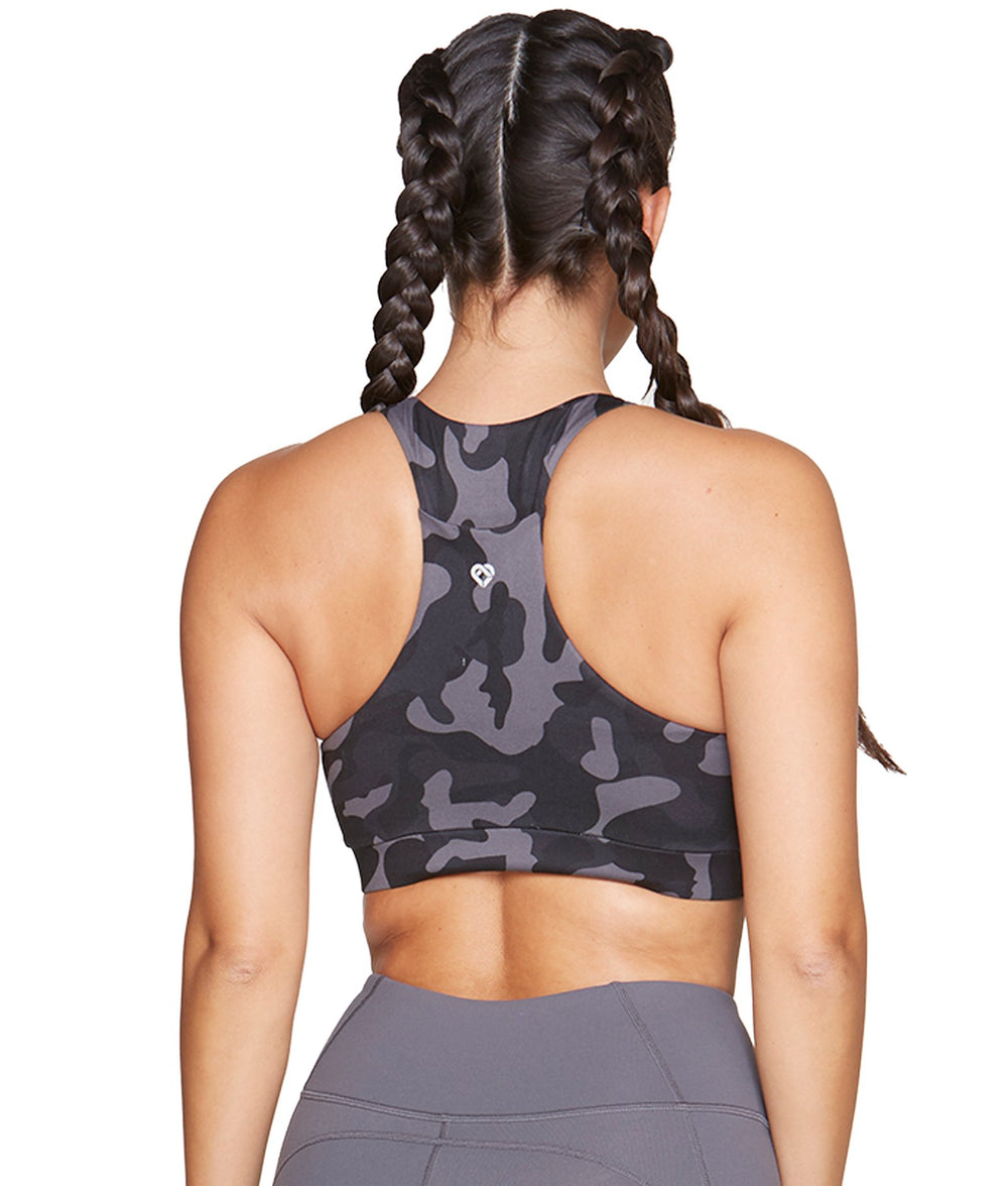 Women's Black Camo Abby Bra