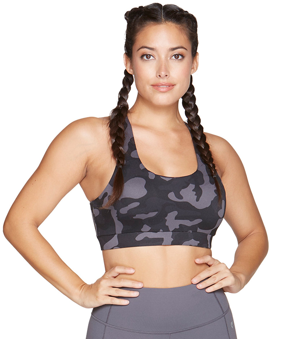 Women's Black Camo Abby Bra