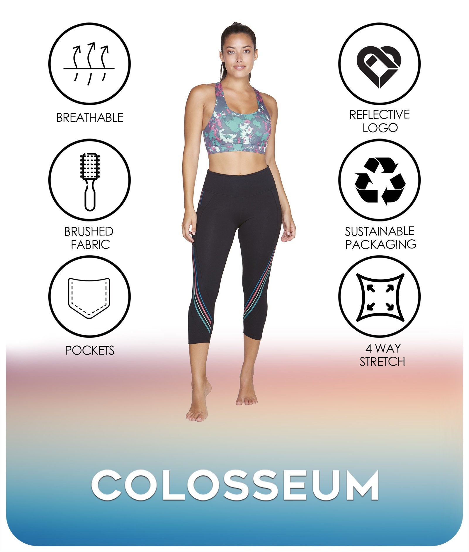 Women's Bloom Abby Bra Features
