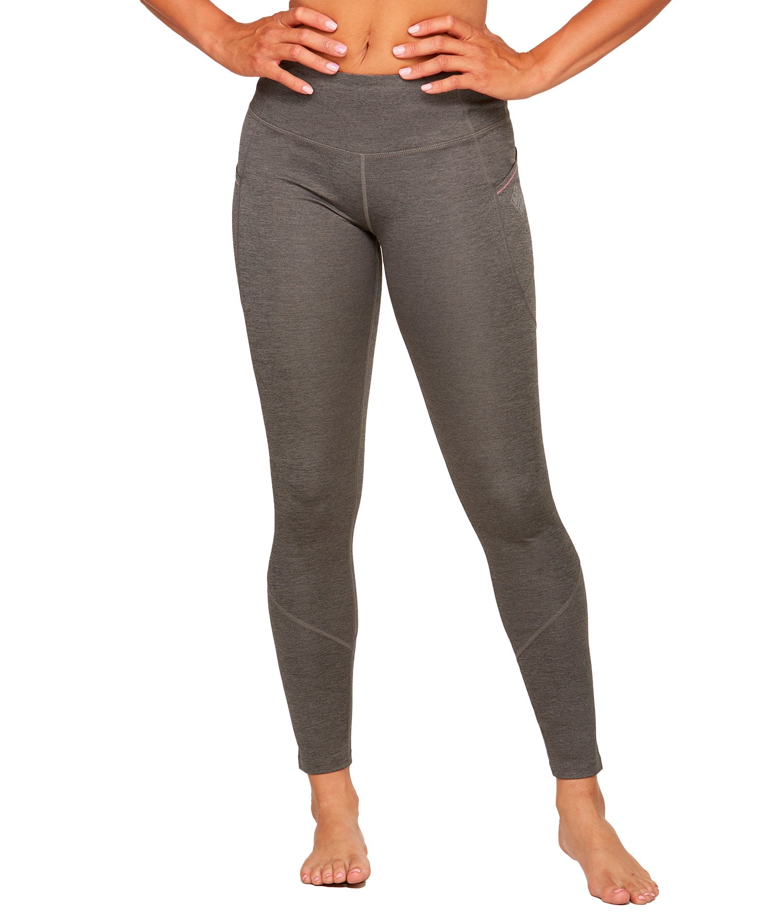 Women's Heather Charcoal Ablaze Recycled Legging