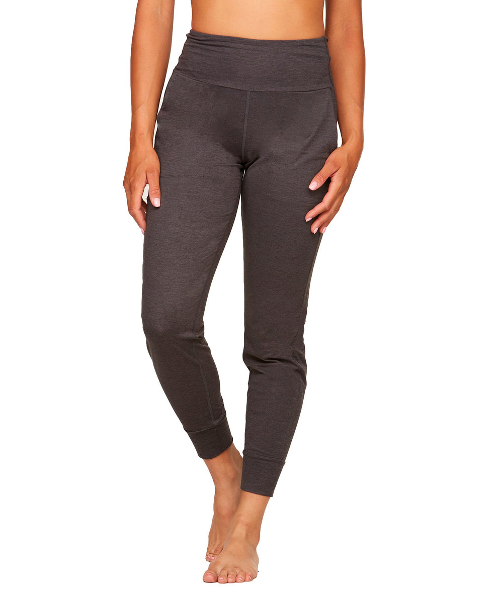 Women's Black Aflame Recycled Jogger Pant