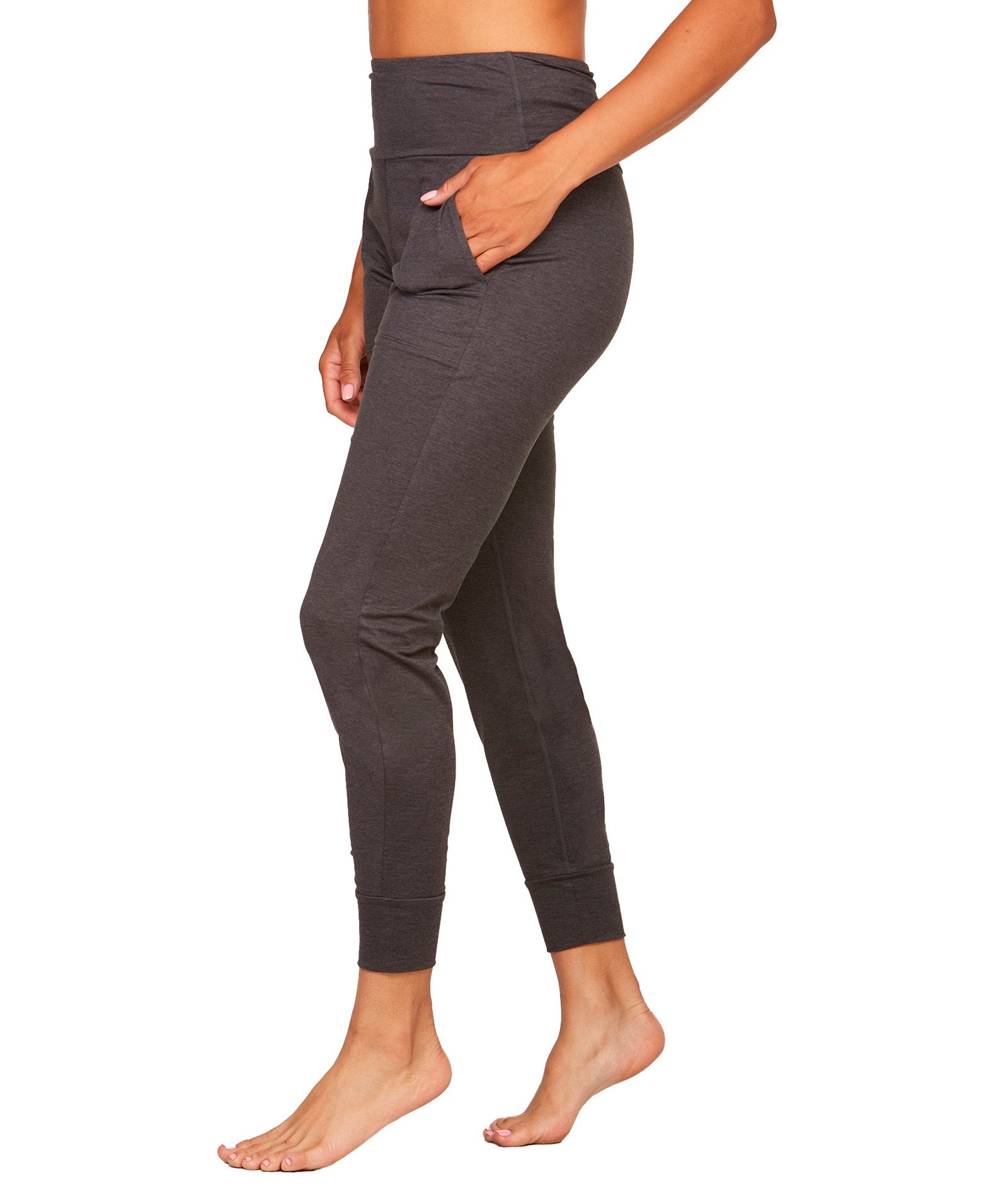 Women's Black Aflame Recycled Jogger Pant