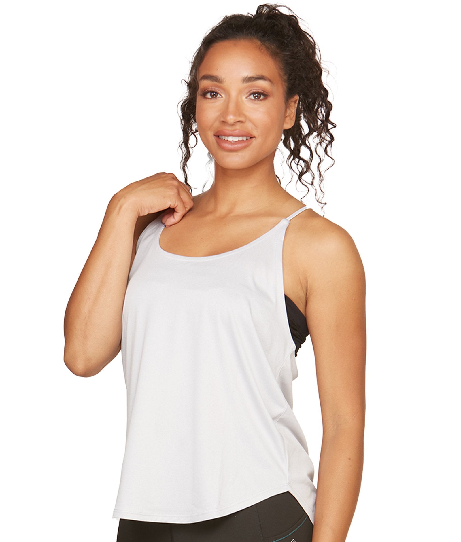 Strappy Modal Tank - Anthracite