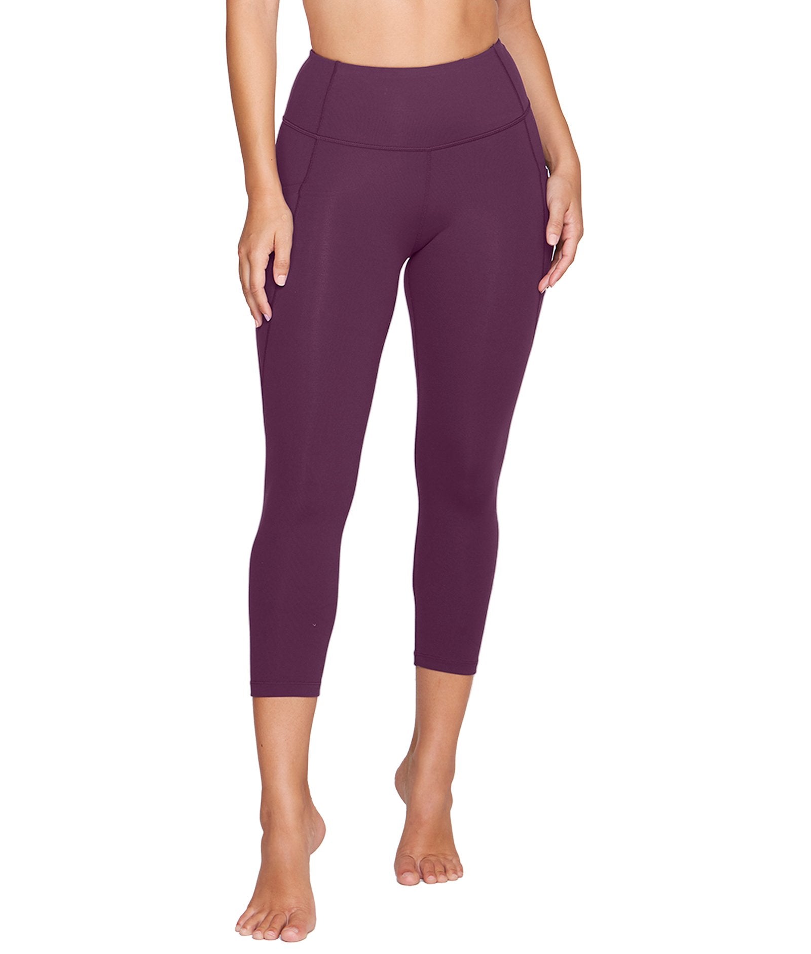 Women's Black Cherry Allure Capri Legging