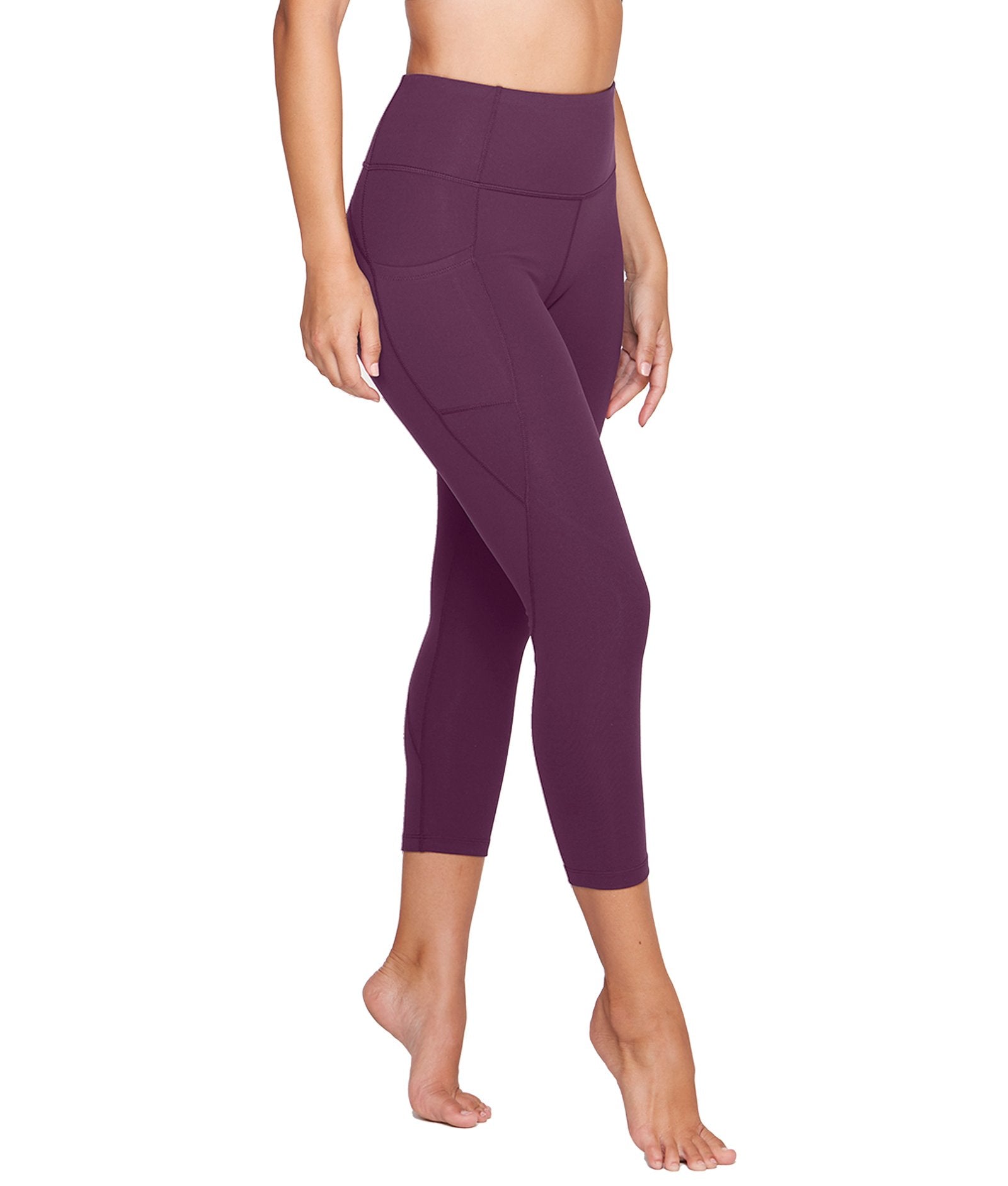 Women's Black Cherry Allure Capri Legging