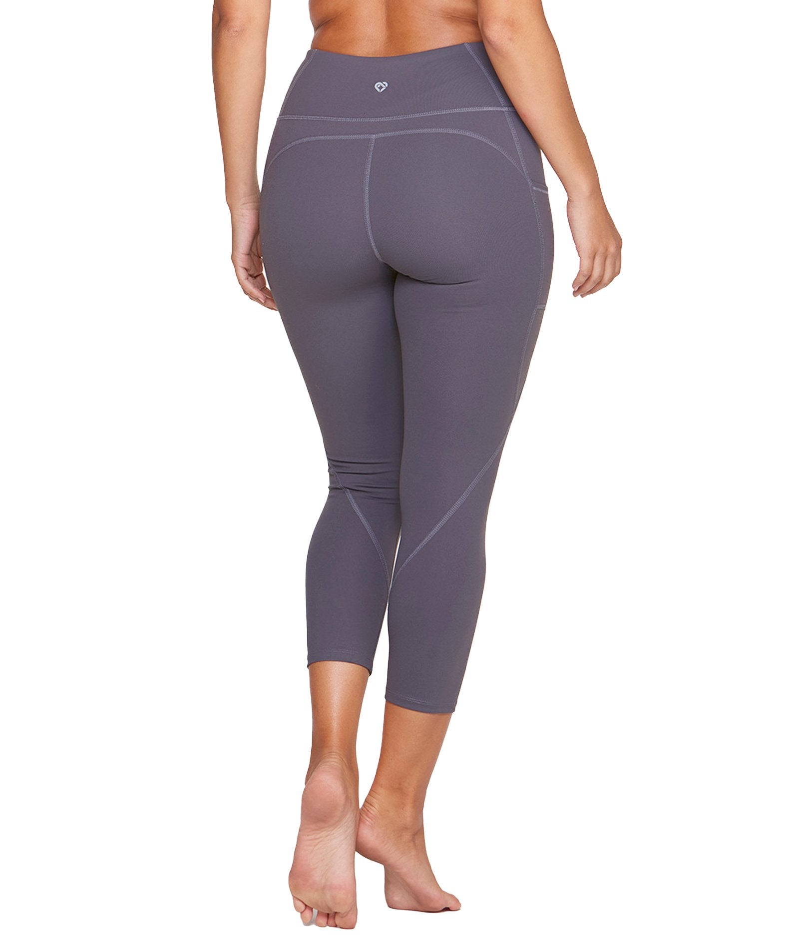 Women's Charcoal Allure Capri Legging