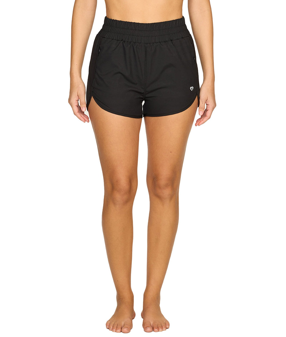 Women's Black Annika Running Short