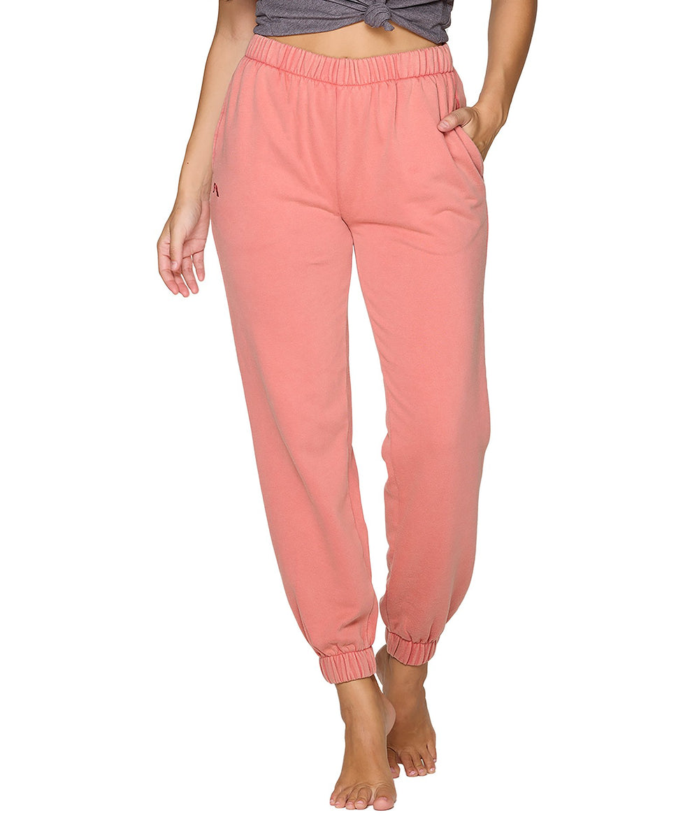 Women's Mineral Red Aubrey Washed Jogger