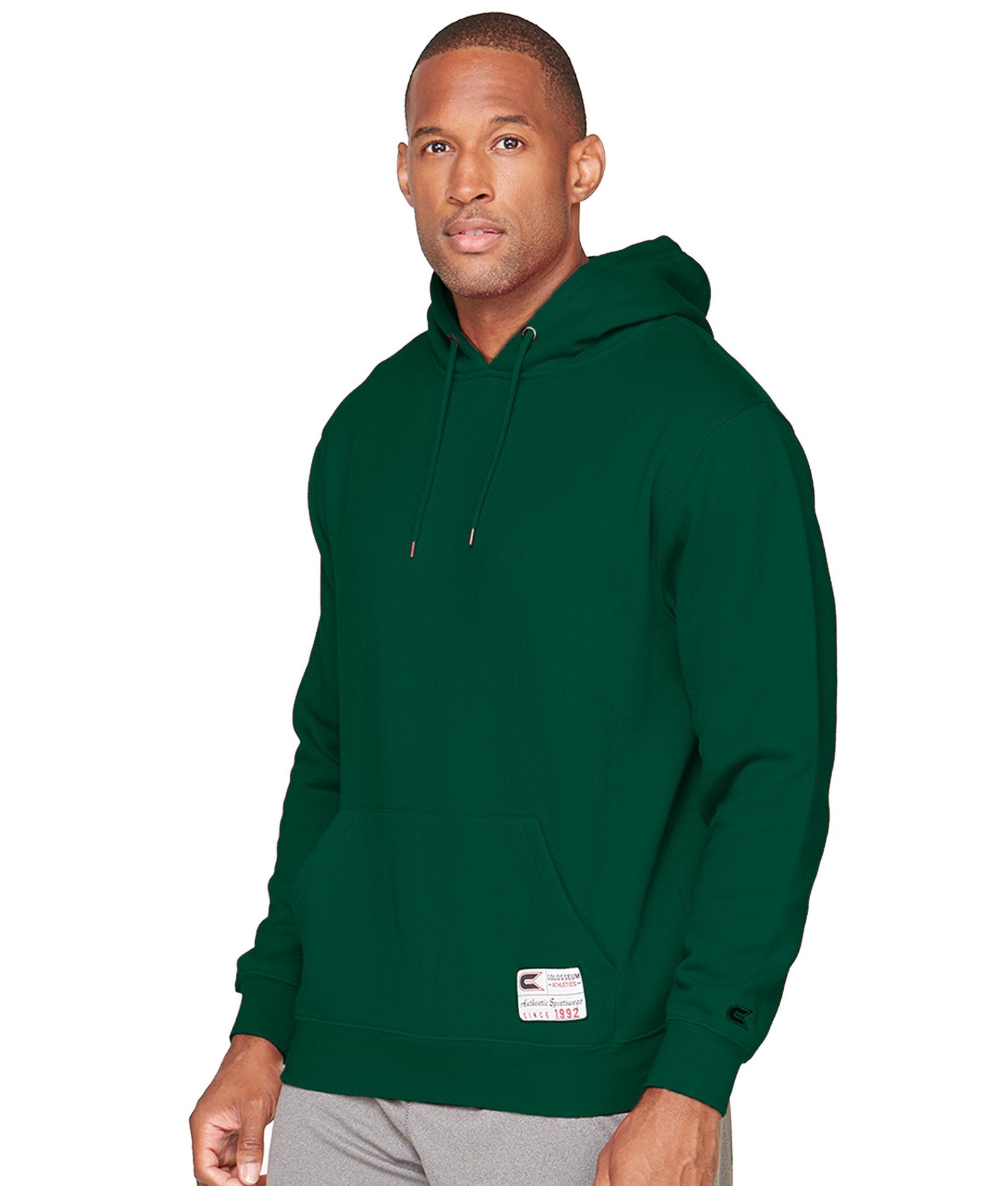 Men's Forest Green Authentic Pullover Hoodie