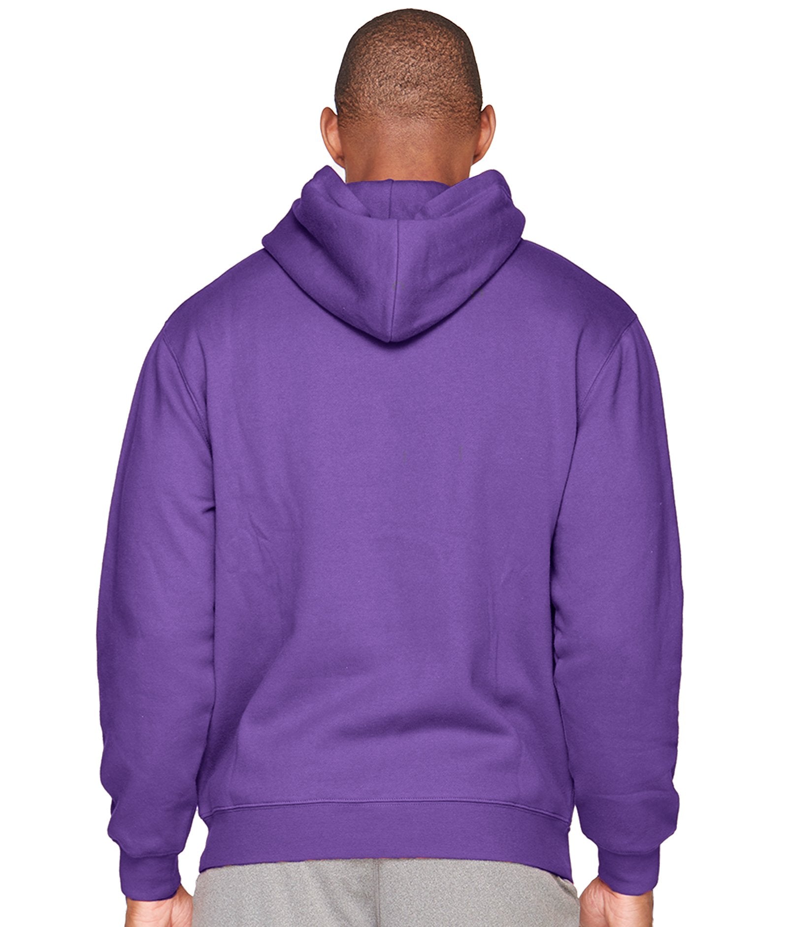 Men's Purple Authentic Pullover Hoodie