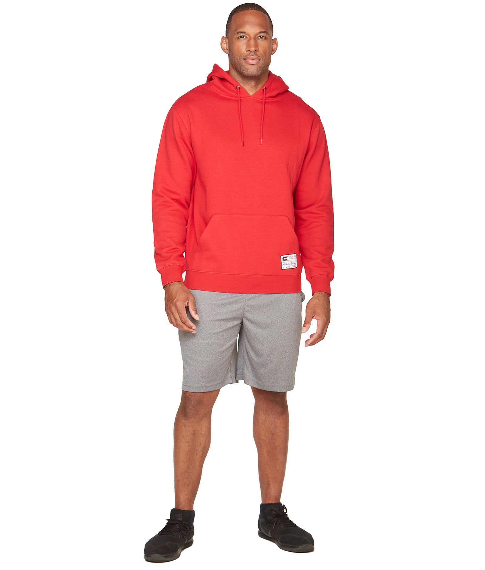 Men's Red Authentic Pullover Hoodie
