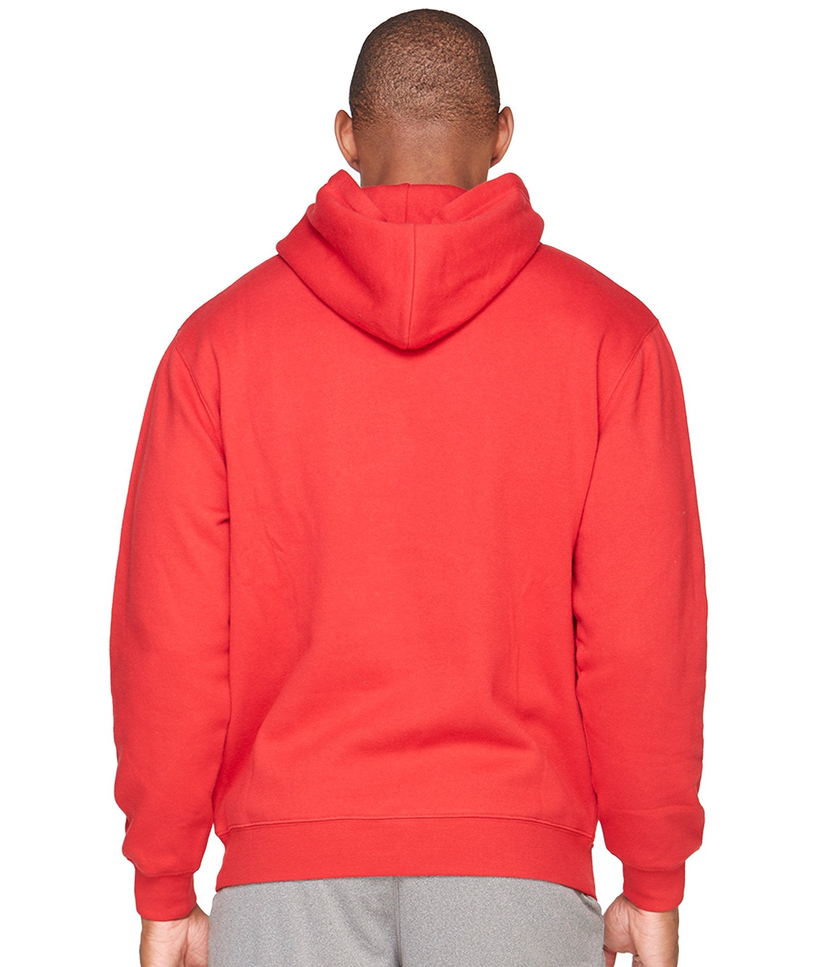 Men's Red Authentic Pullover Hoodie