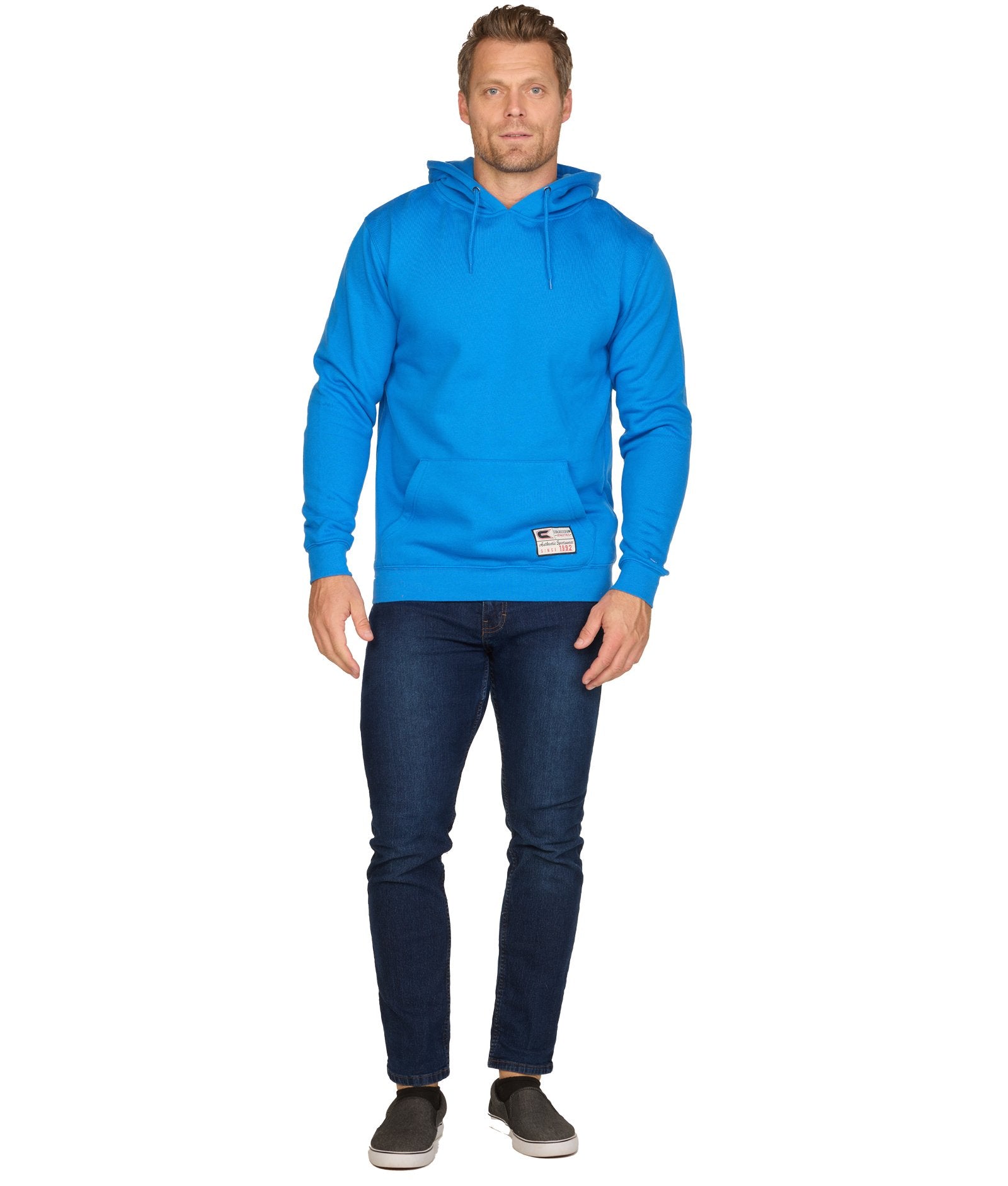Men's UCLA Blue Authentic Pullover Hoodie