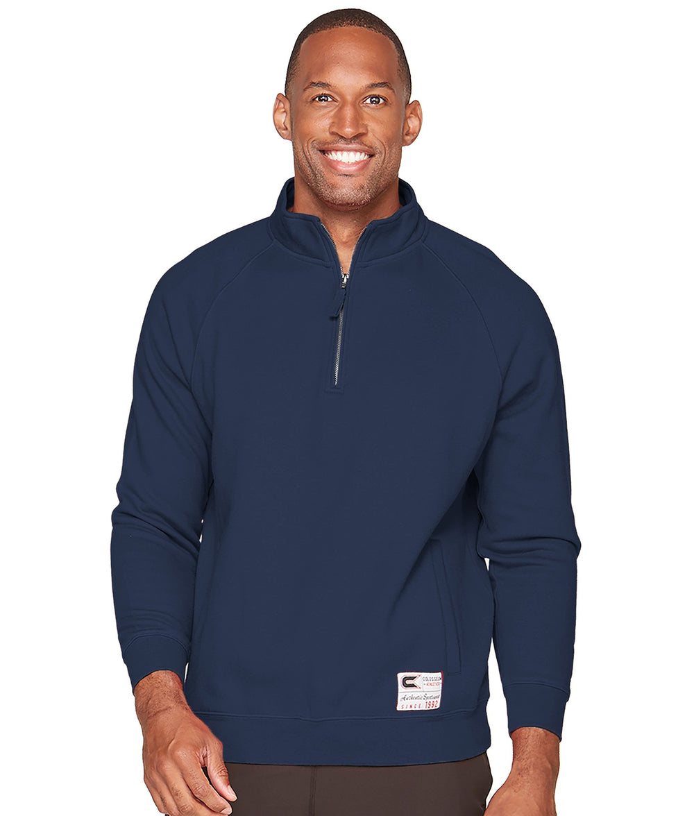 Men's Navy Authentic Quarter Zip