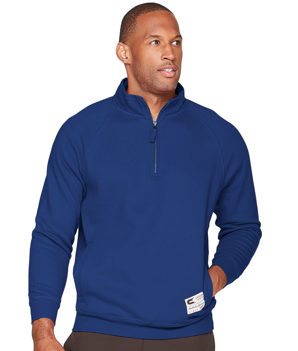 Men's Royal Authentic Quarter Zip