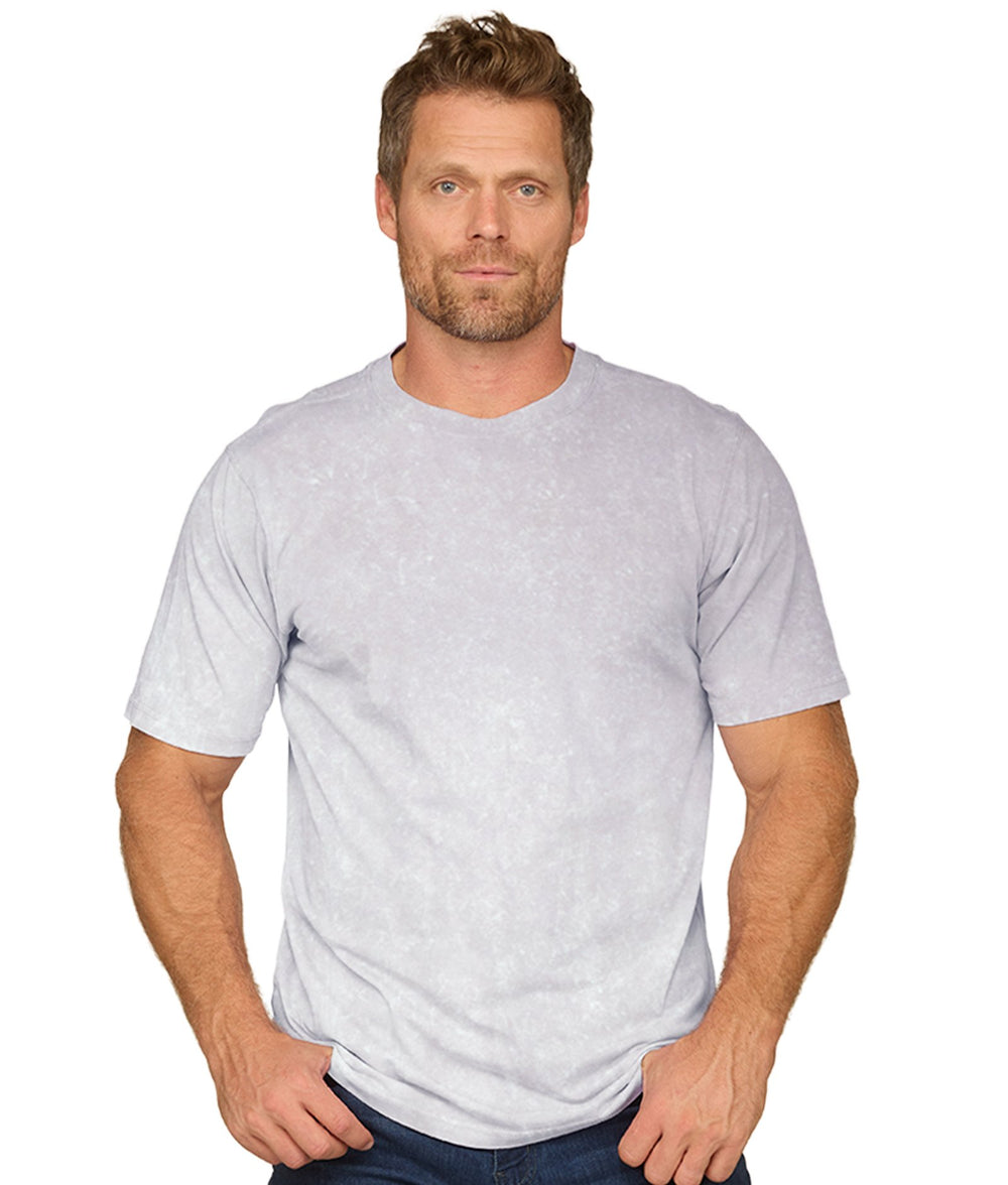 Men's Ash Grey Axel Short Sleeve Tee