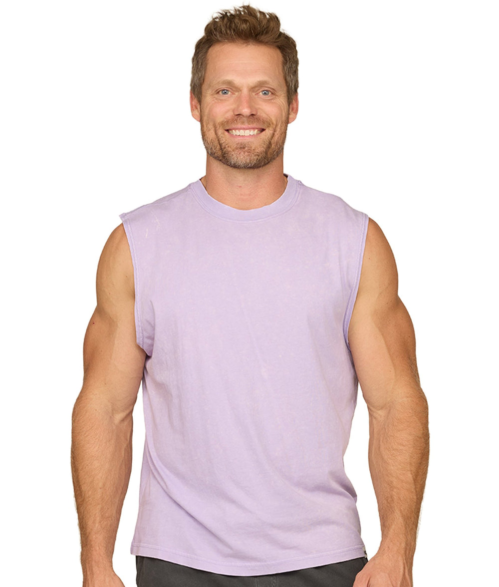 Men's Lavender Fields Axel Sleeveless Tee