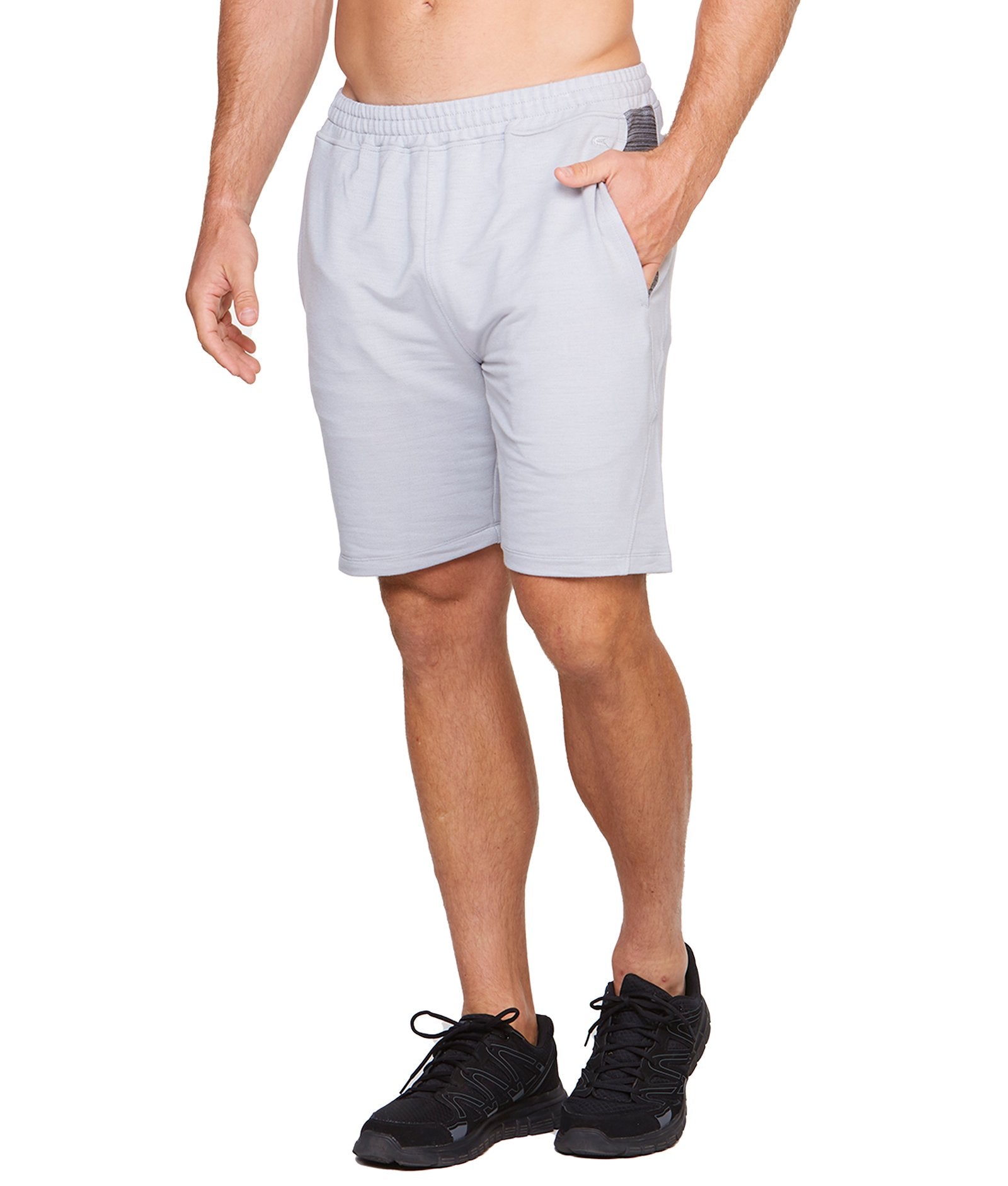 Men's Light Grey Baron Short