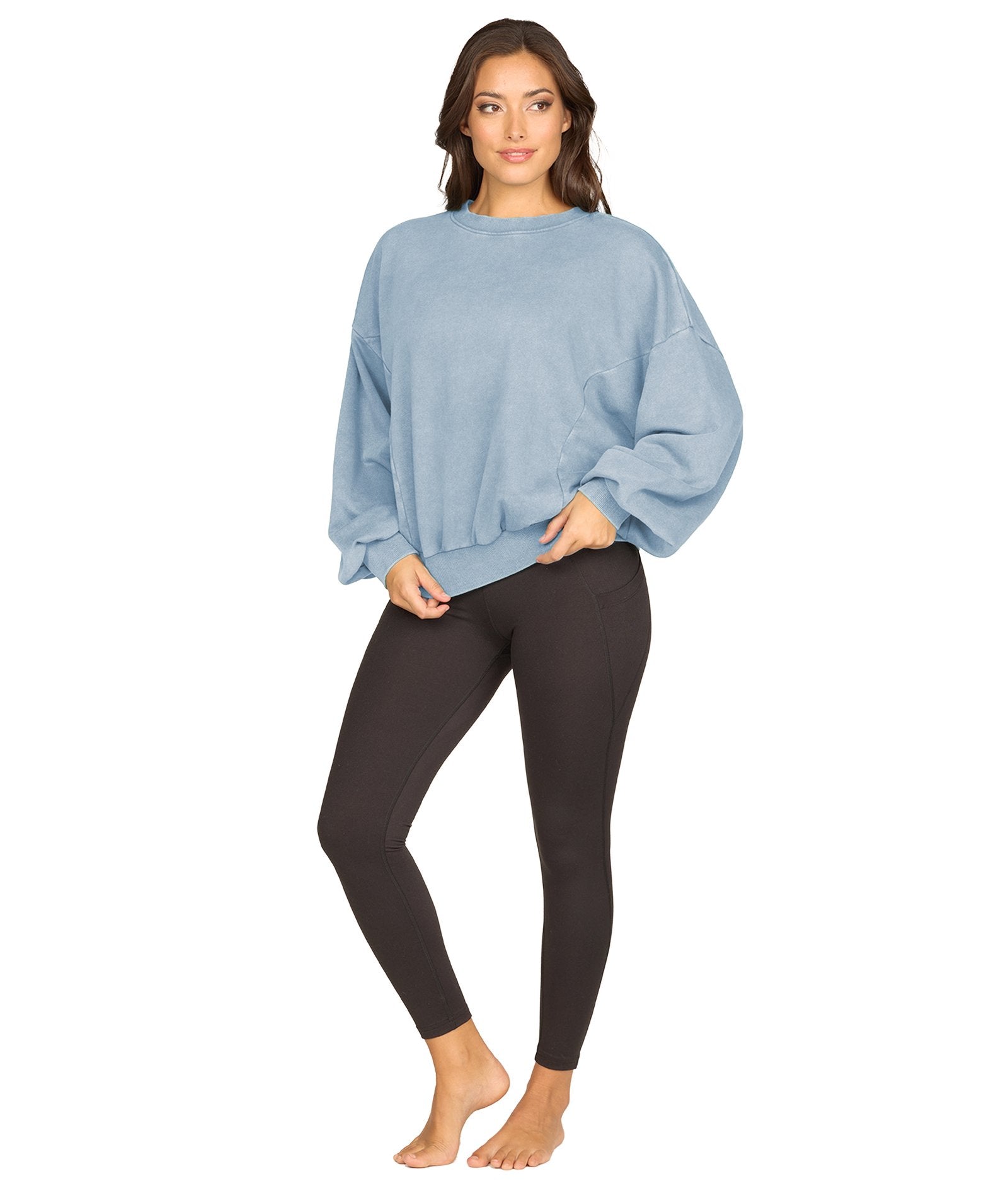 Women's Infinity Belle Washed Dolman Pullover