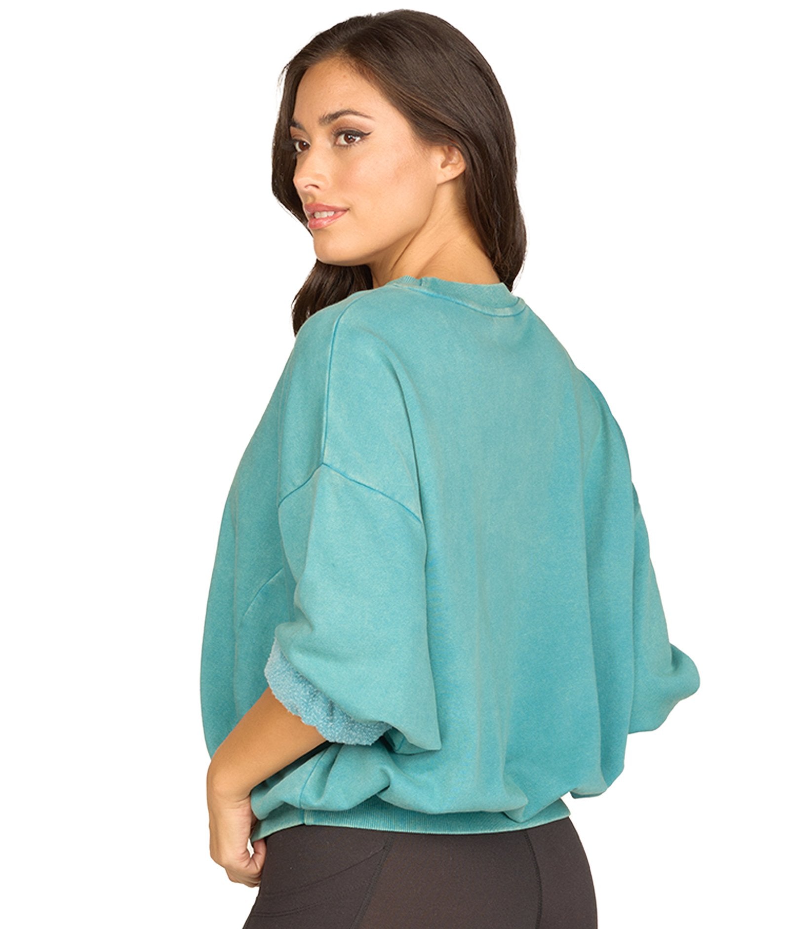 Women's Mirage Belle Washed Dolman Pullover