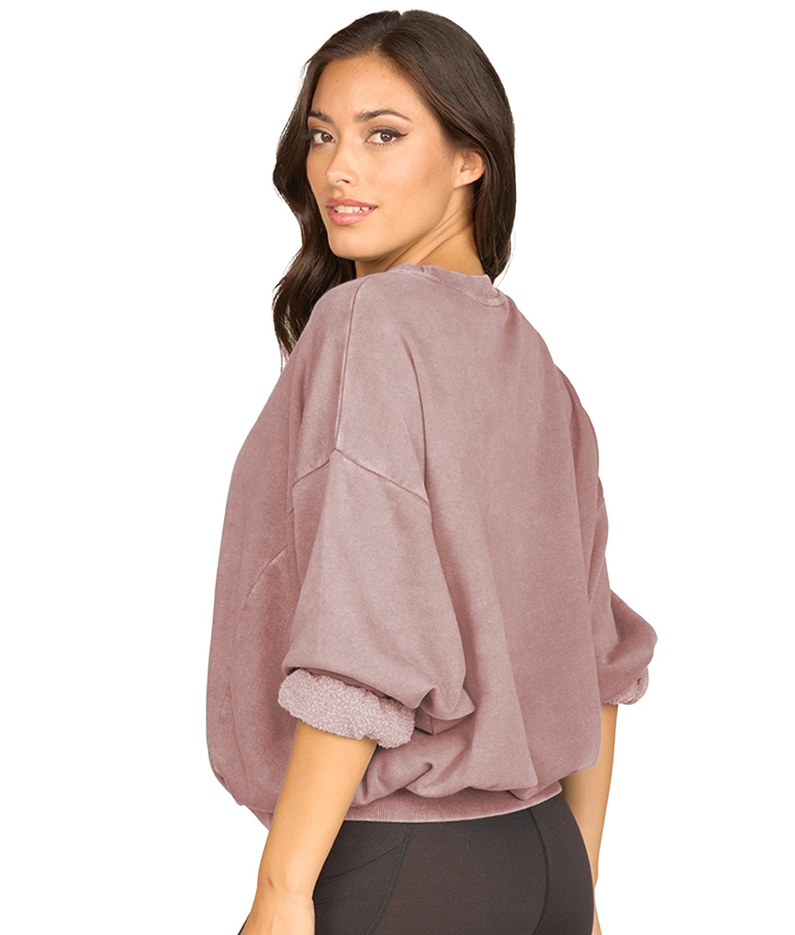 Women's Purple Rain Belle Washed Dolman Pullover