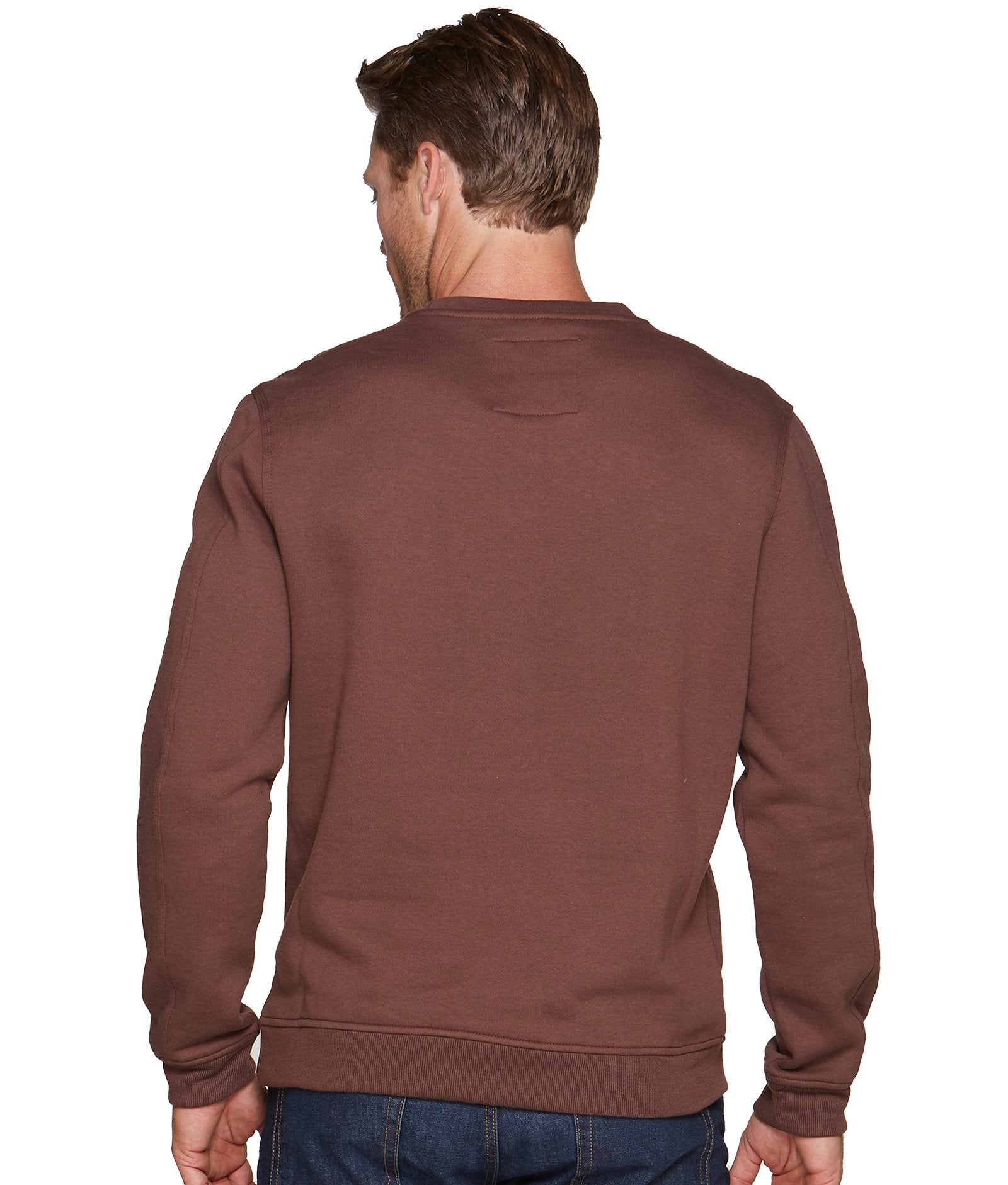 Men's Vintage Brown Brooks Crewneck