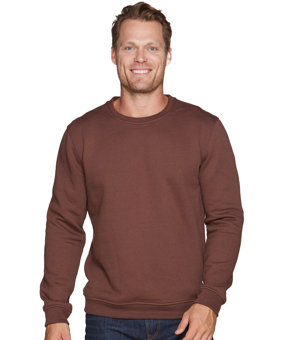 Men's Vintage Brown Brooks Crewneck