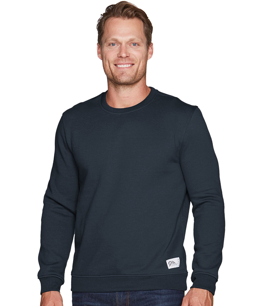 Men's Vintage Navy Brooks Crewneck