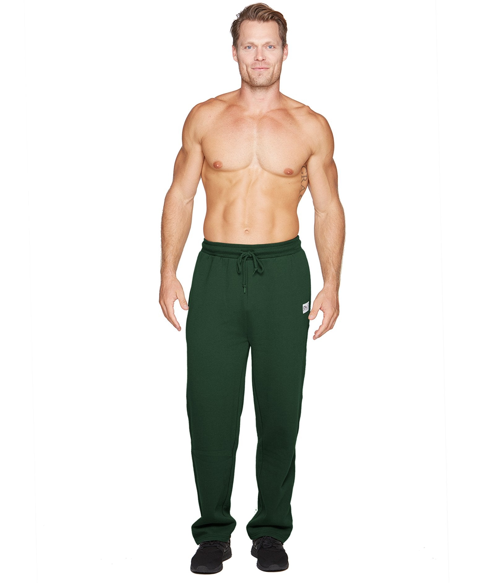Men's Forest Green Brooks Fleece Sweatpant