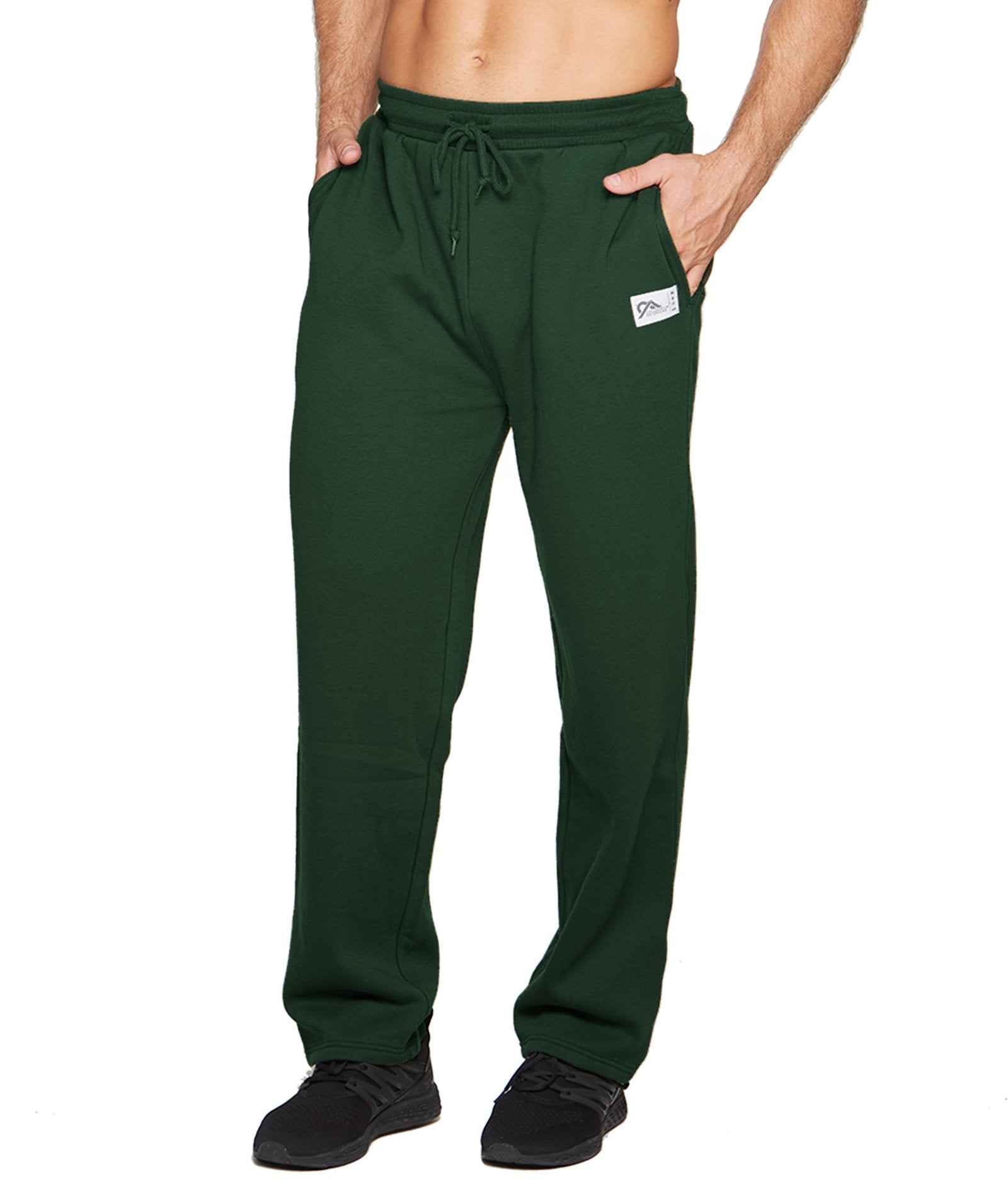 Men's Forest Green Brooks Fleece Sweatpant