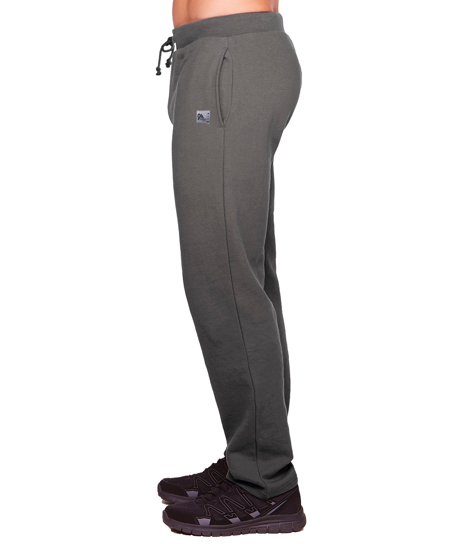 Men's Vintage Charcoal Brooks Fleece Sweatpant