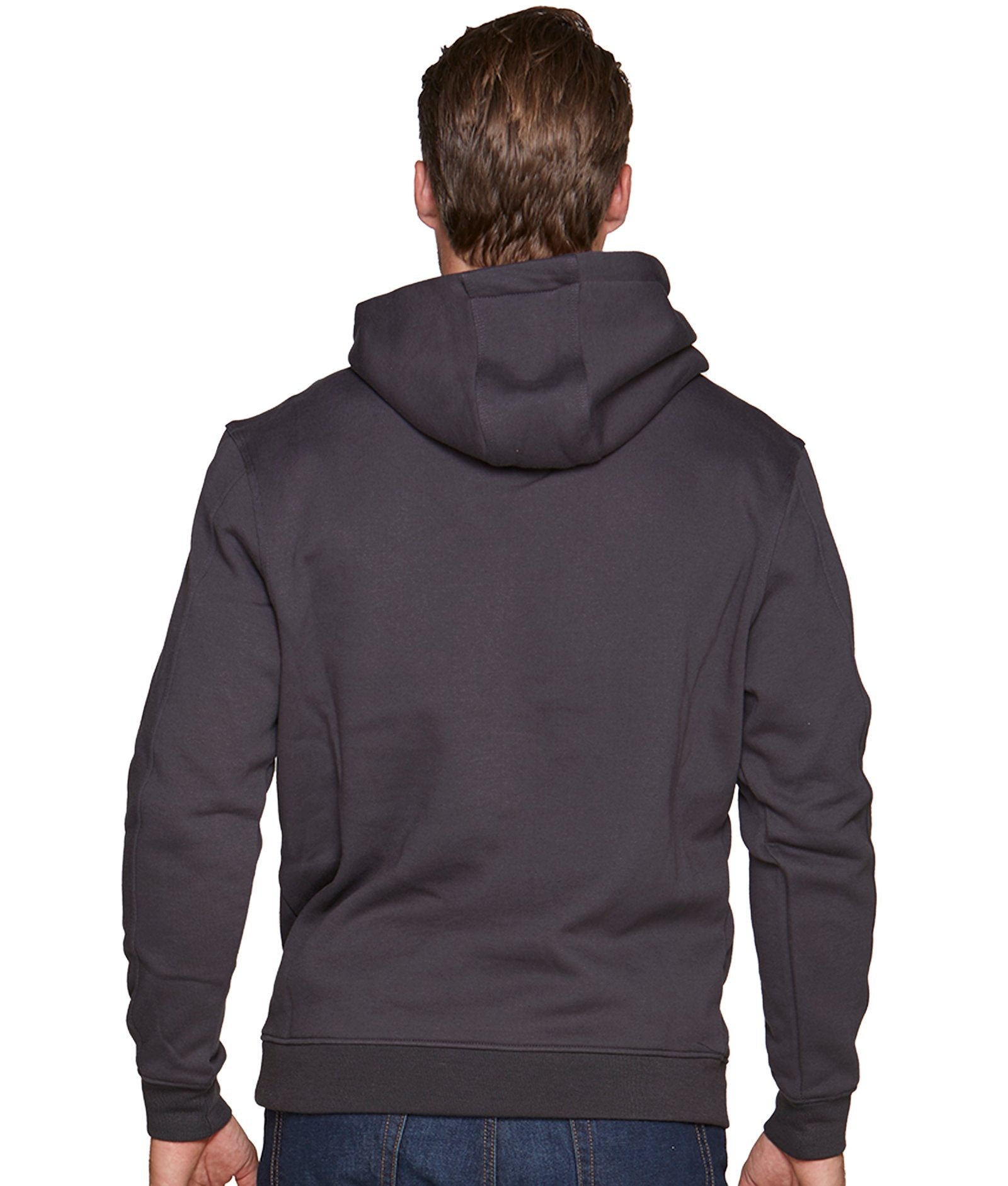 Men's Vintage Black Brooks Pullover Hoodie