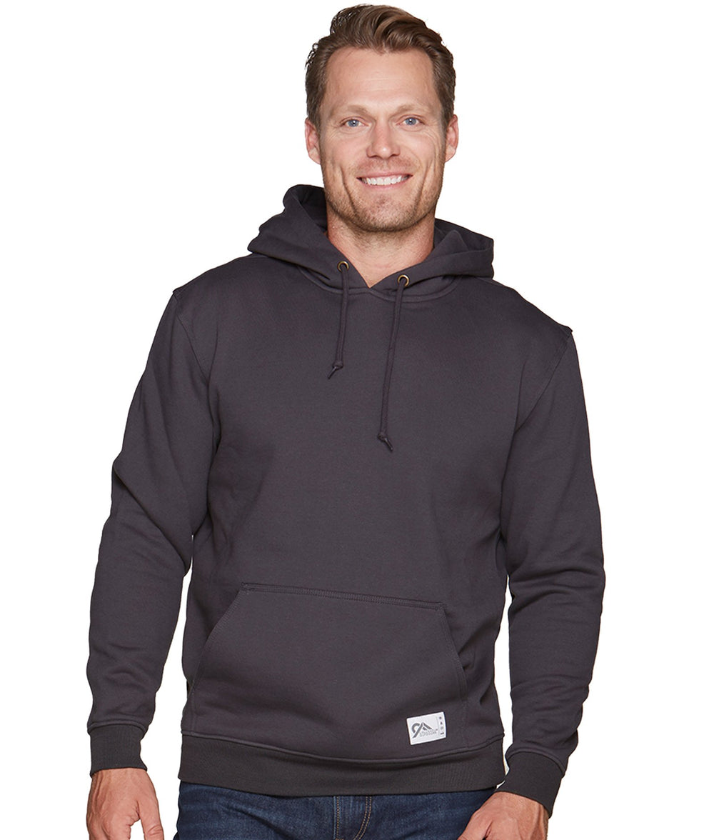 Men's Vintage Black Brooks Pullover Hoodie