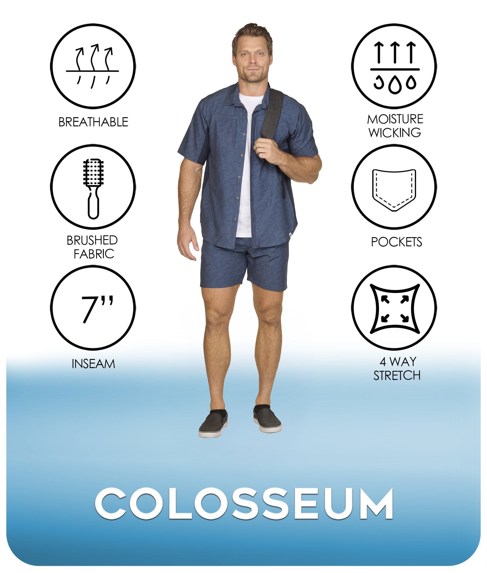 Men's Eclipse Cannon Short Features