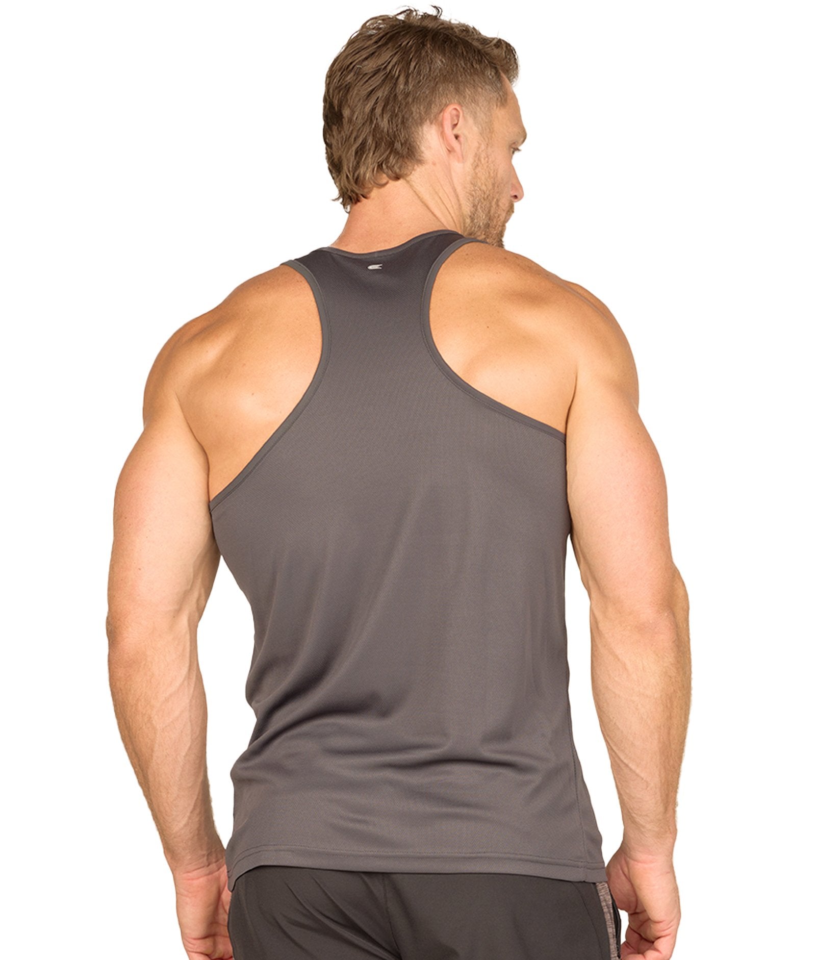 Men's Charcoal Dale Tank