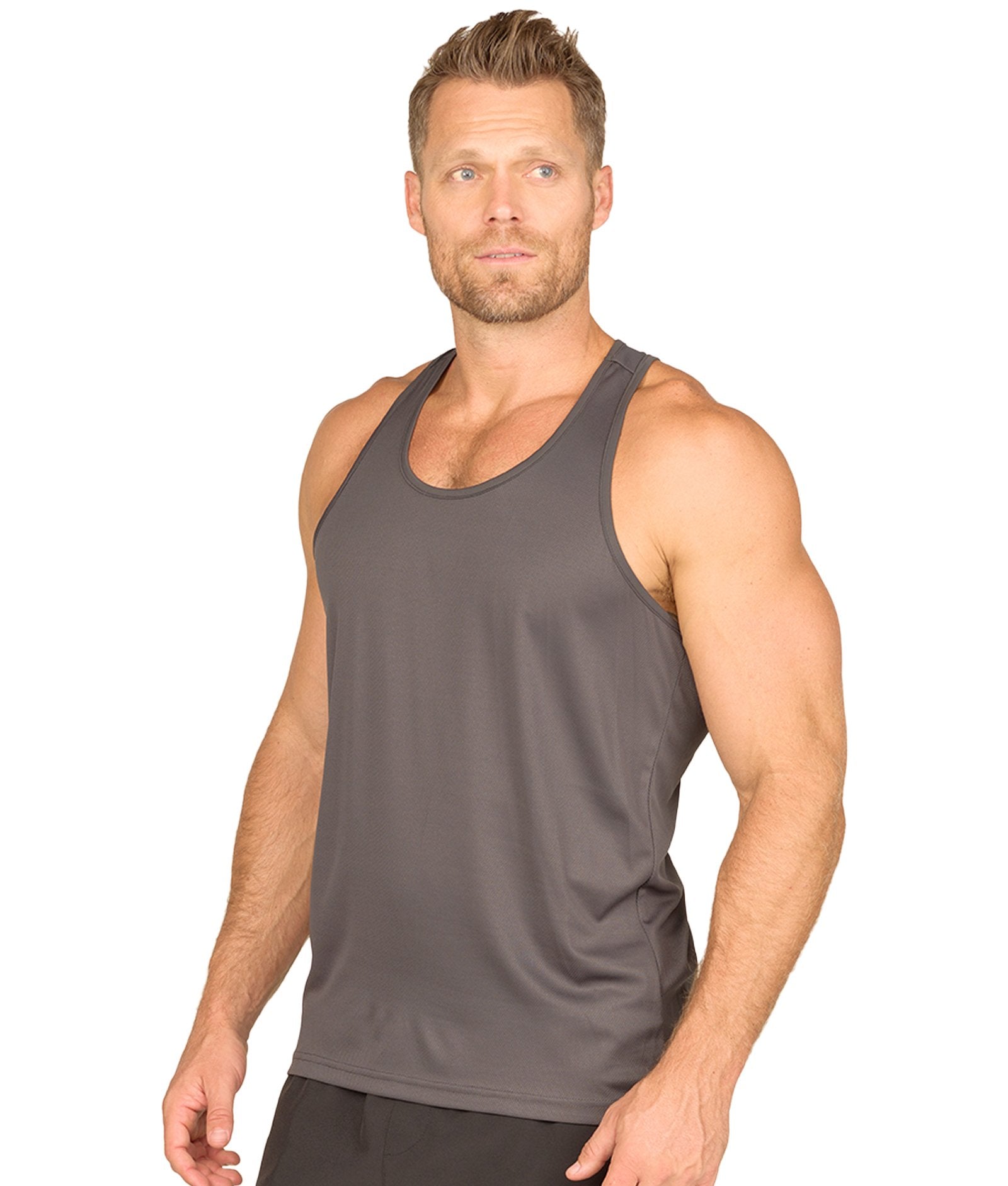 Men's Charcoal Dale Tank