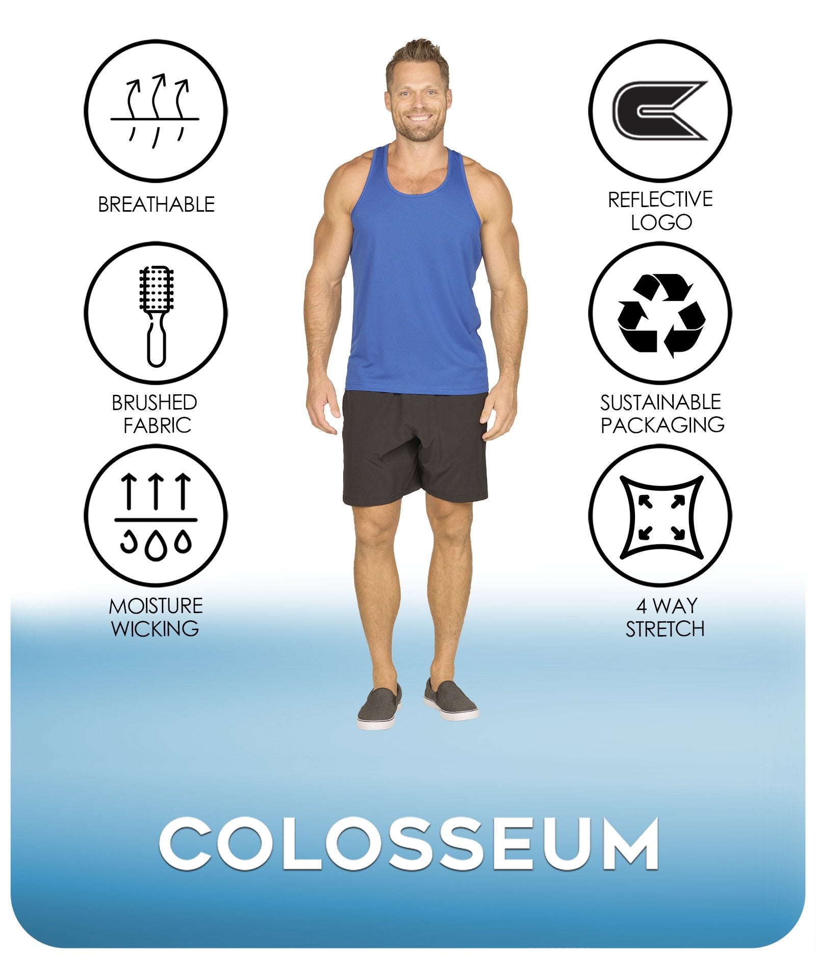 Men's Royal Dale Tank Features