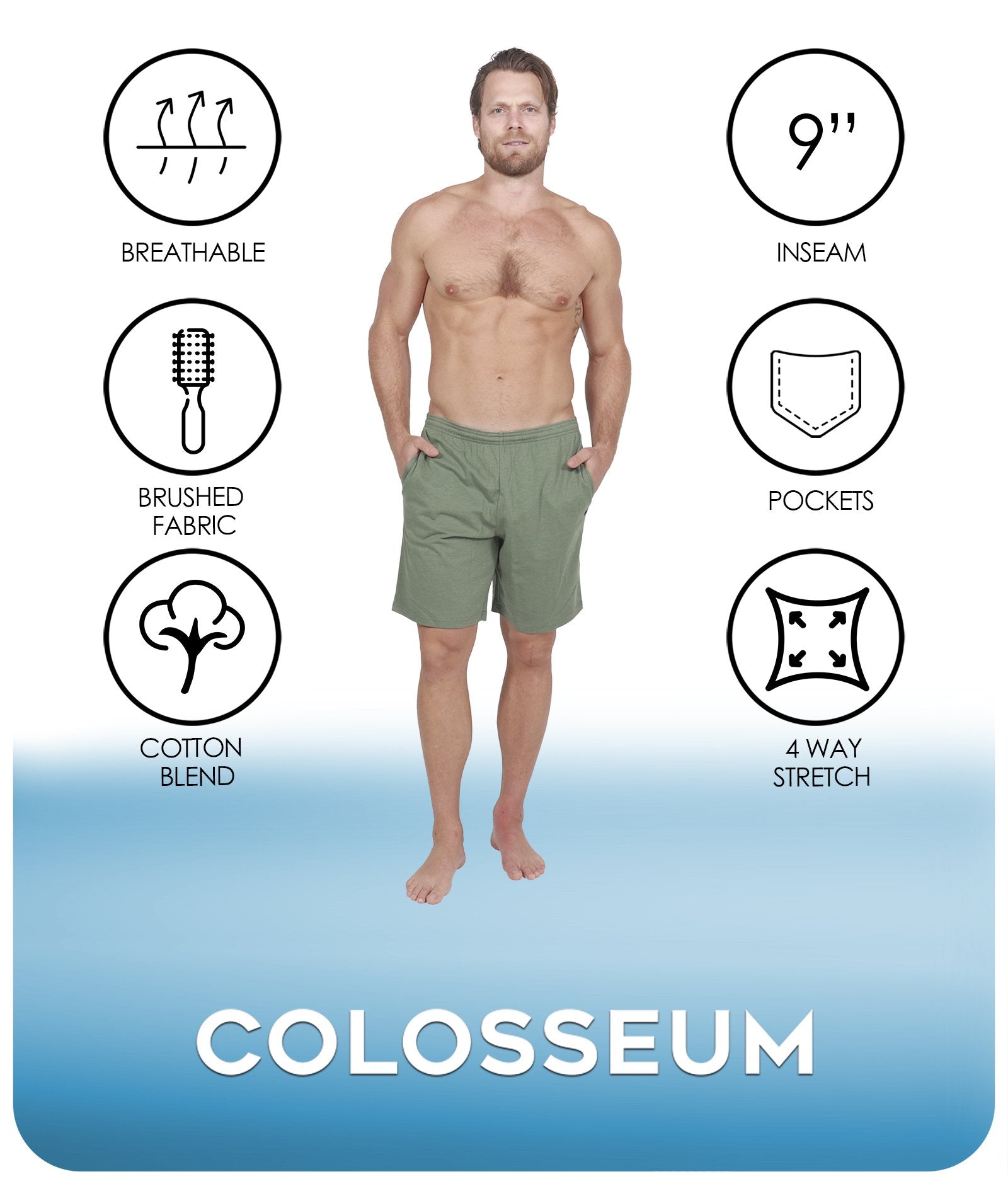 Men's Forest Night Down To Basics Short Callouts