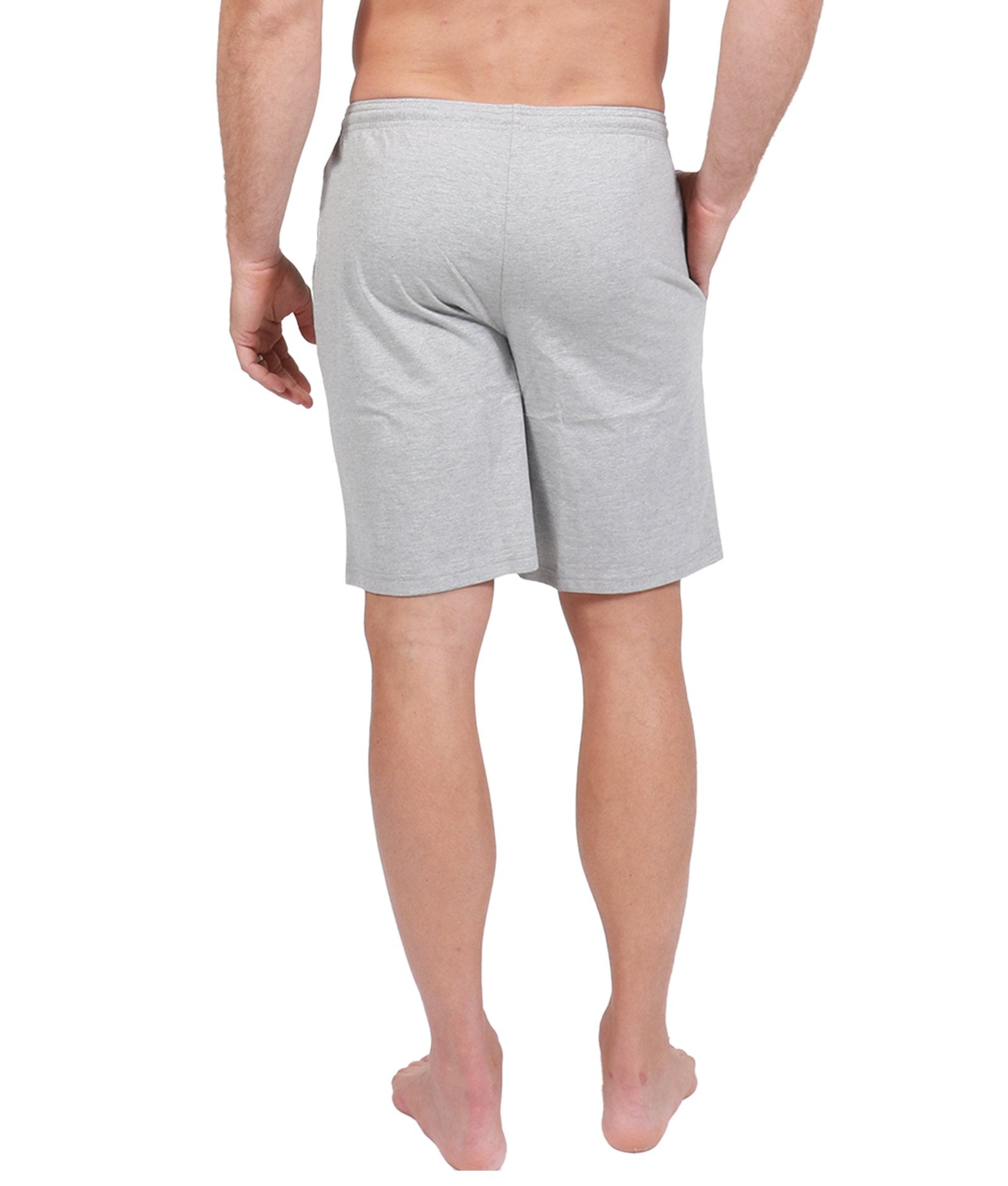 Men's Heather Grey Down To Basics Short