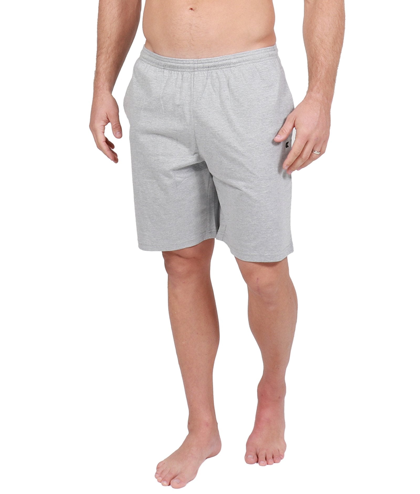 Men's Heather Grey Down To Basics Short