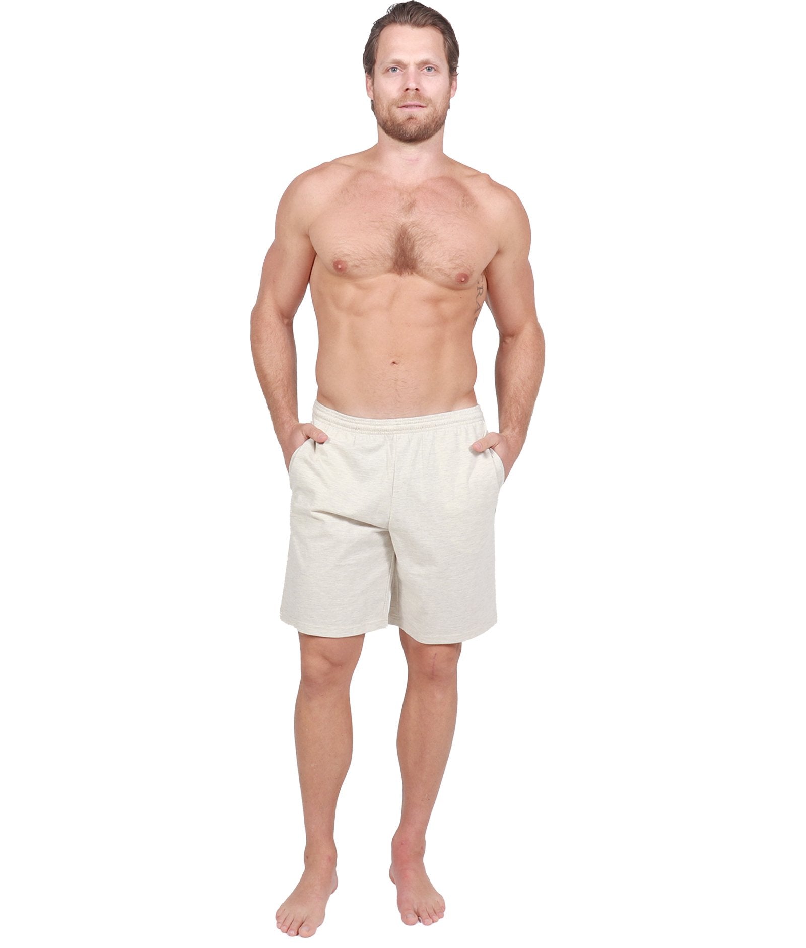 Men's Oatmeal Down To Basics Short