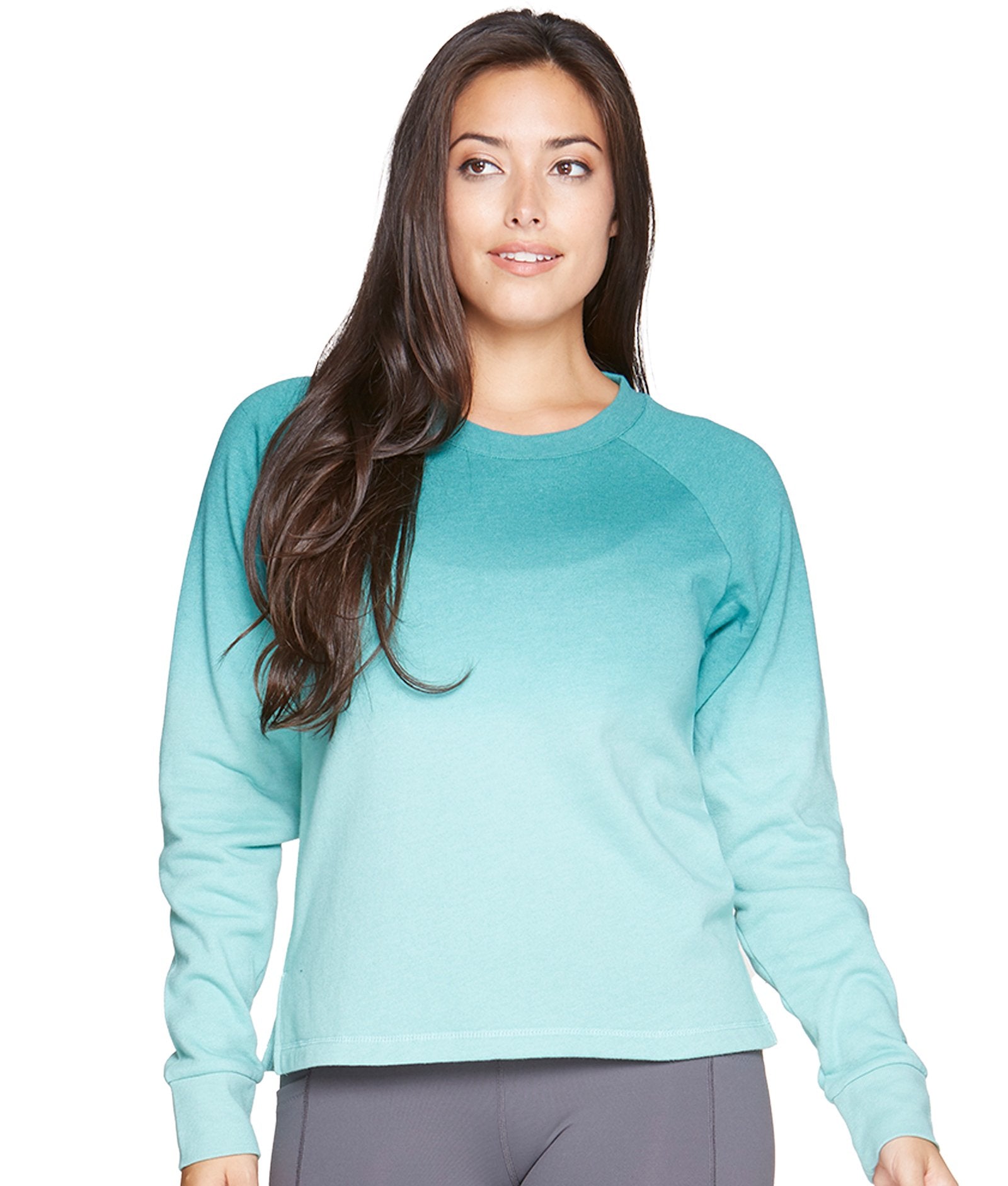 Women's Jade Elena Ombre Crewneck