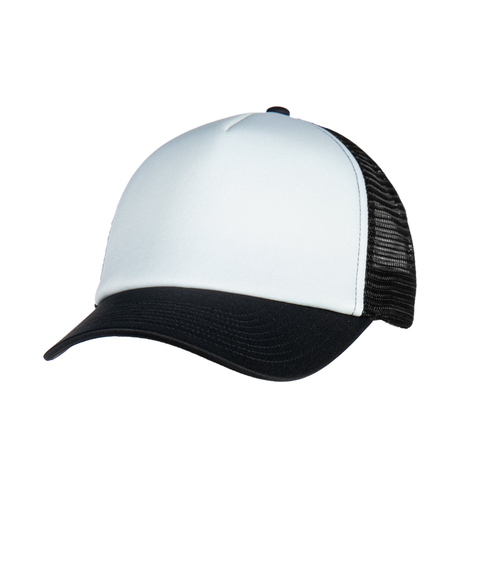 Foam Front Black Trucker Hat