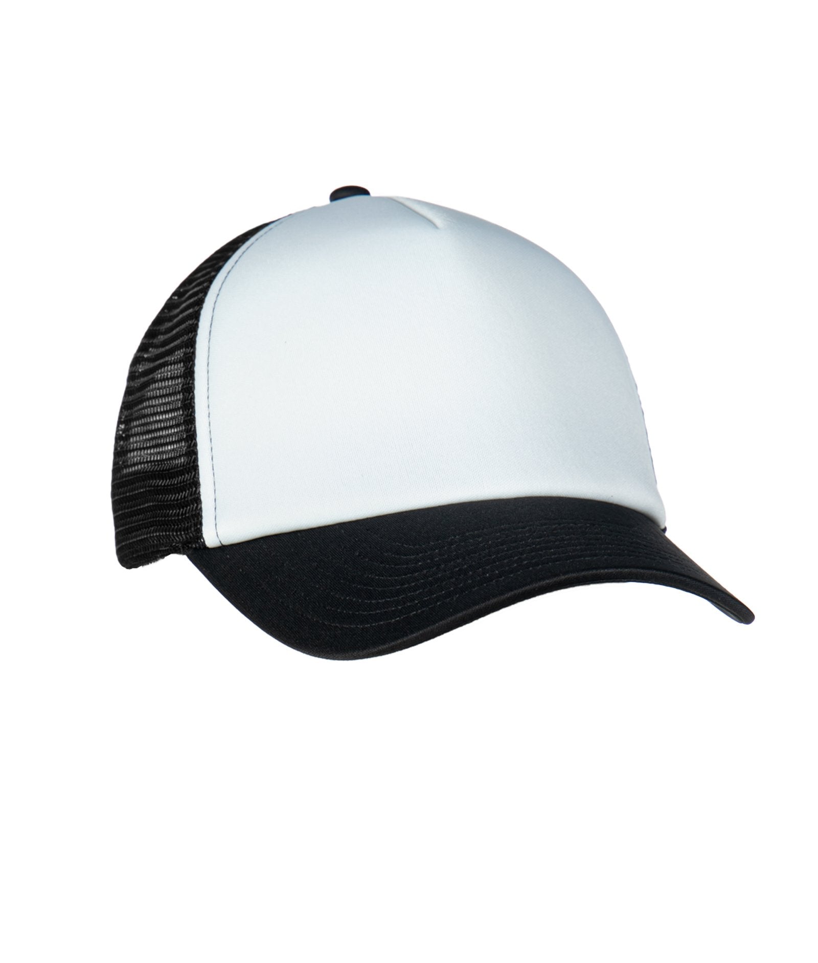 Foam Front Black Trucker Hat