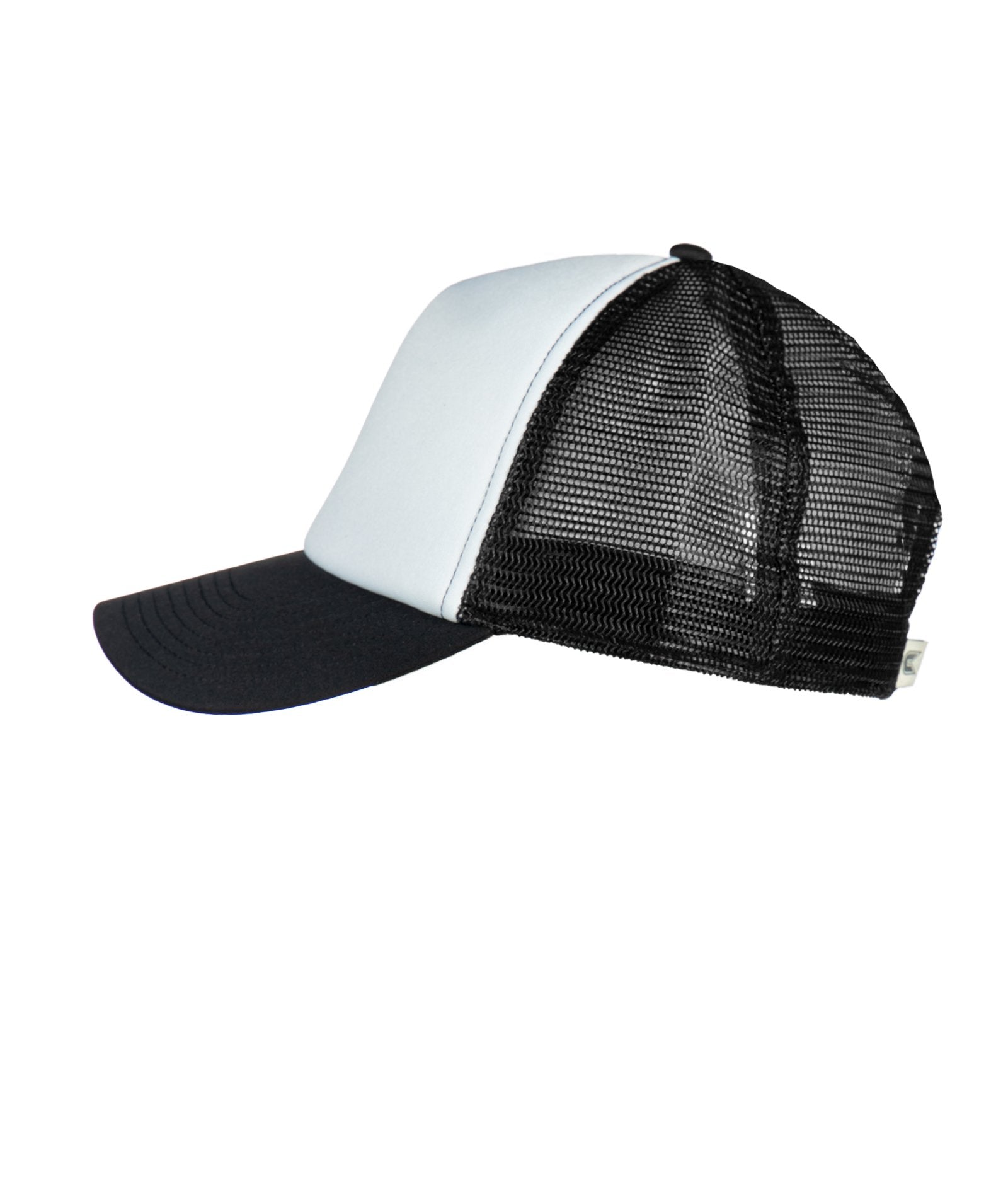 Foam Front Black Trucker Hat