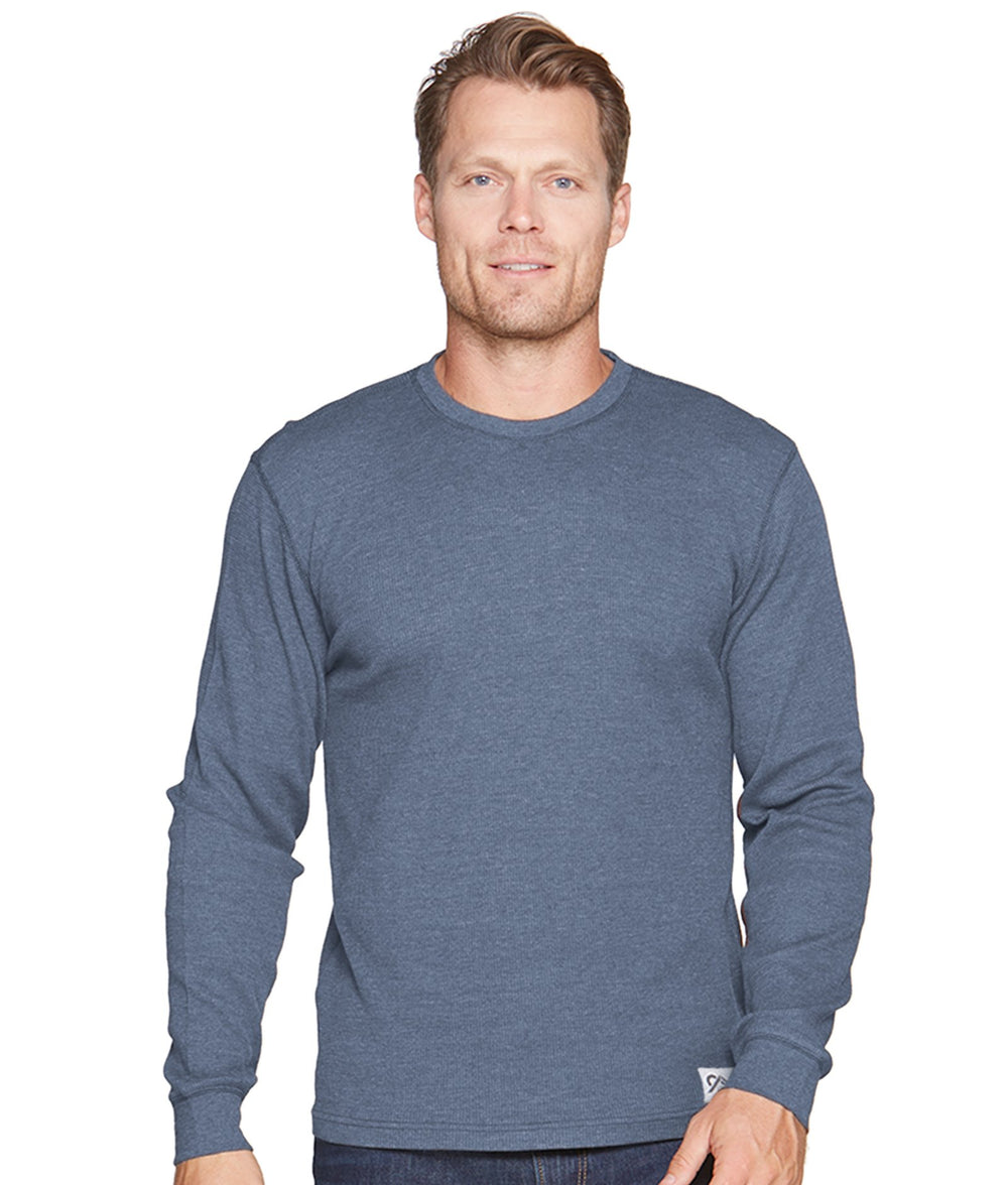 Men's Post Blue Furnace Long Sleeve Thermal Shirt