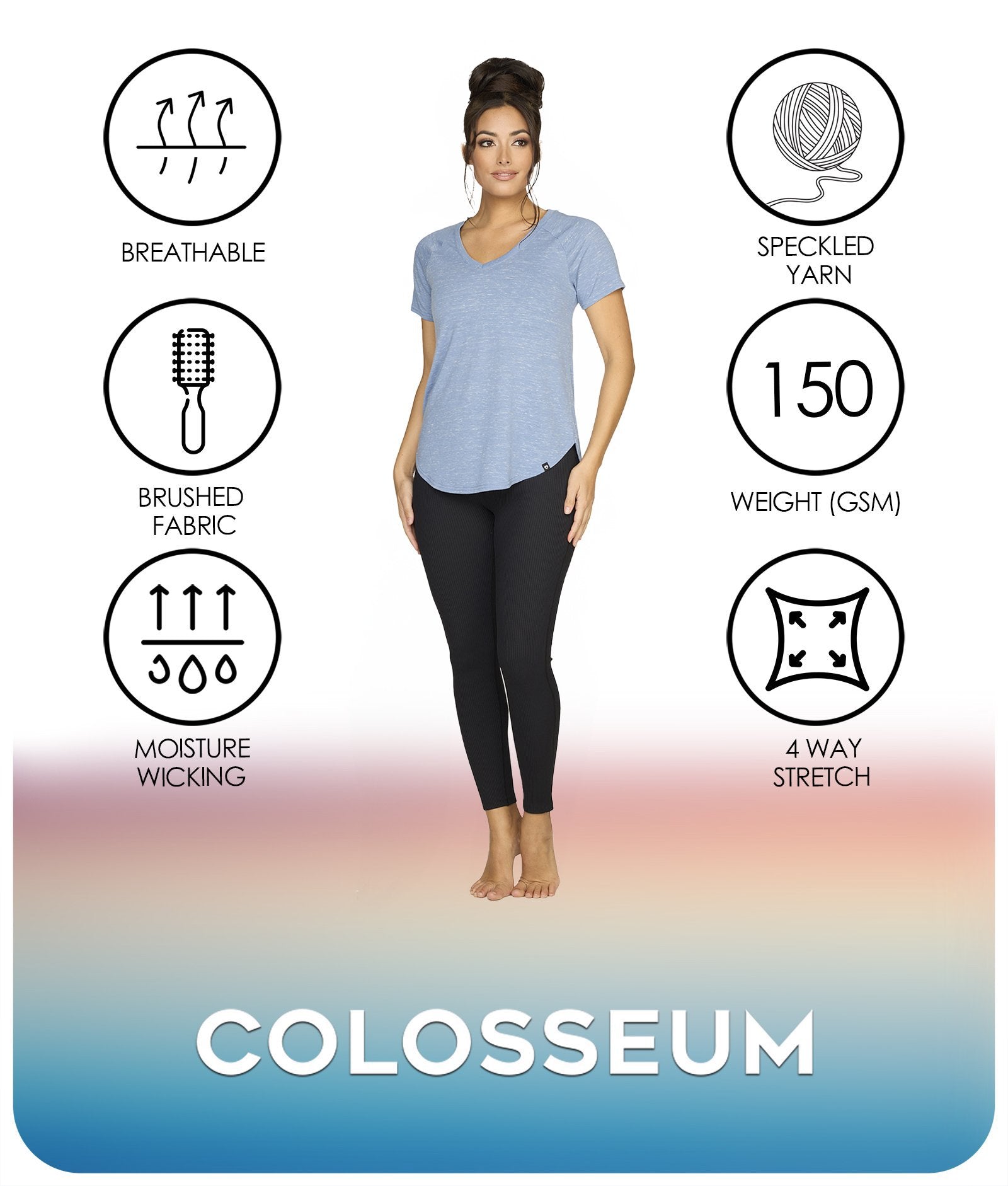 Women's Infinity Gemma Tee Features
