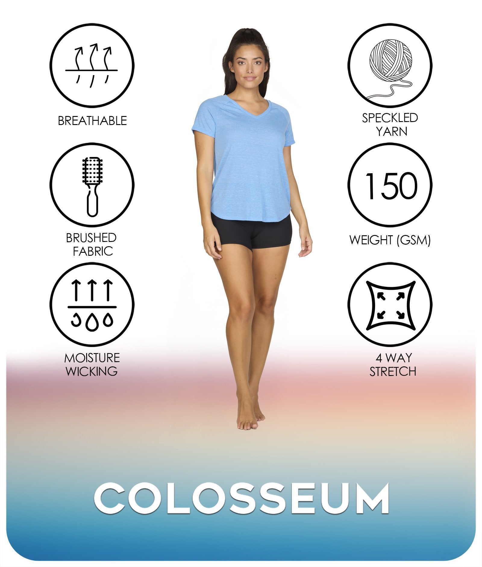 Women's Sky Gemma Tee Features