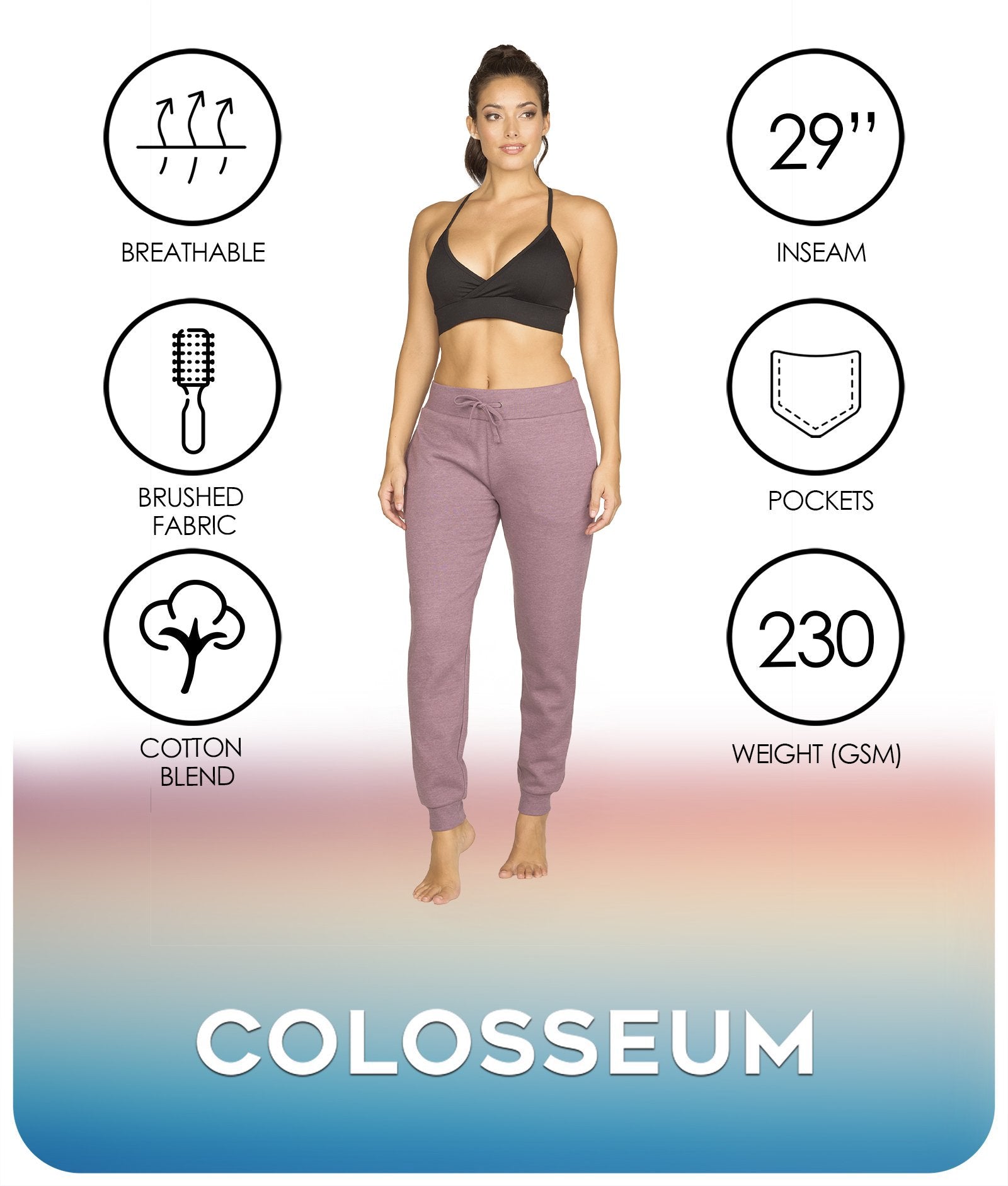 Women's Purple Rain Grace Jogger