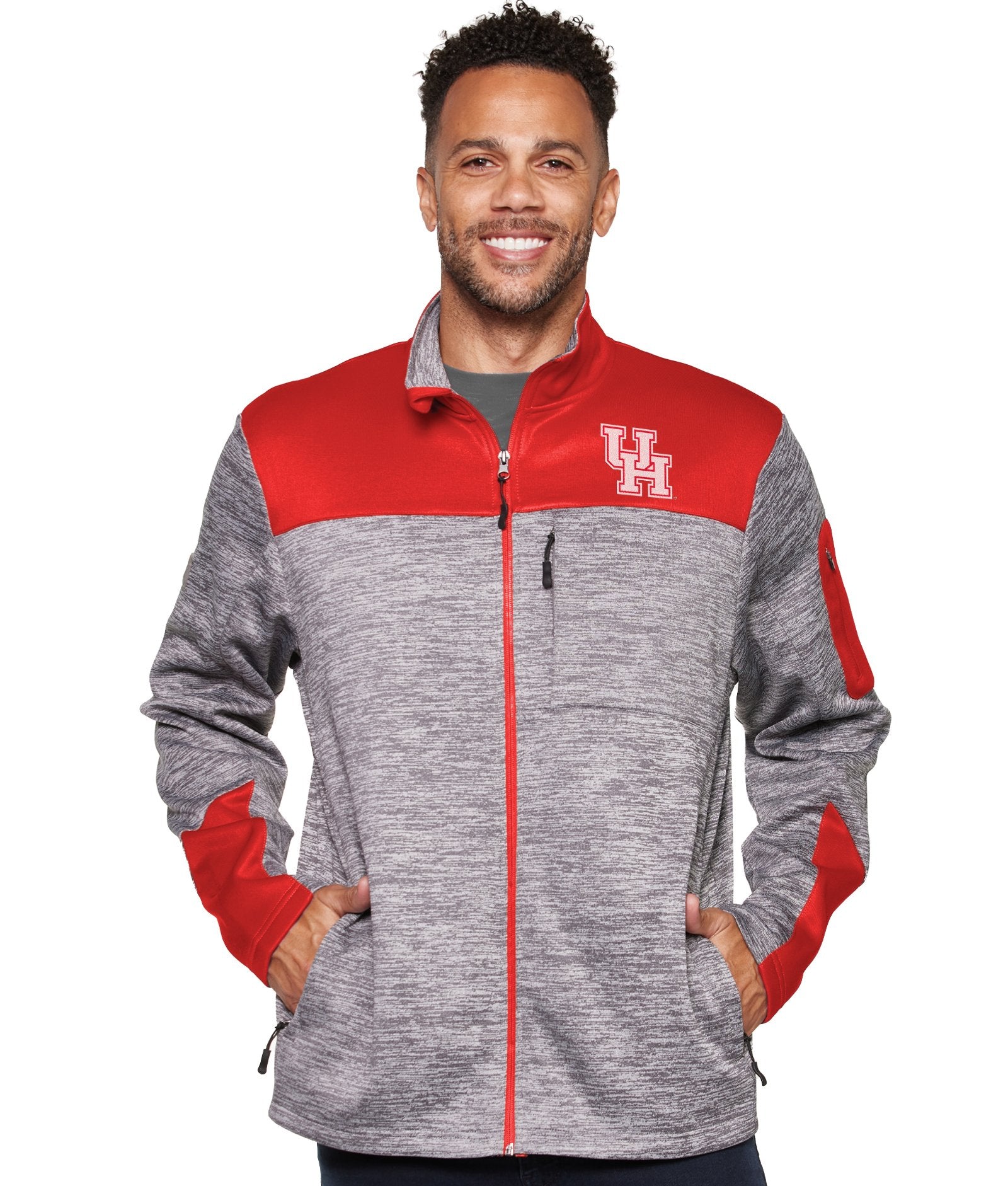 Men's Houston Cougars Guard Full Zip Jacket